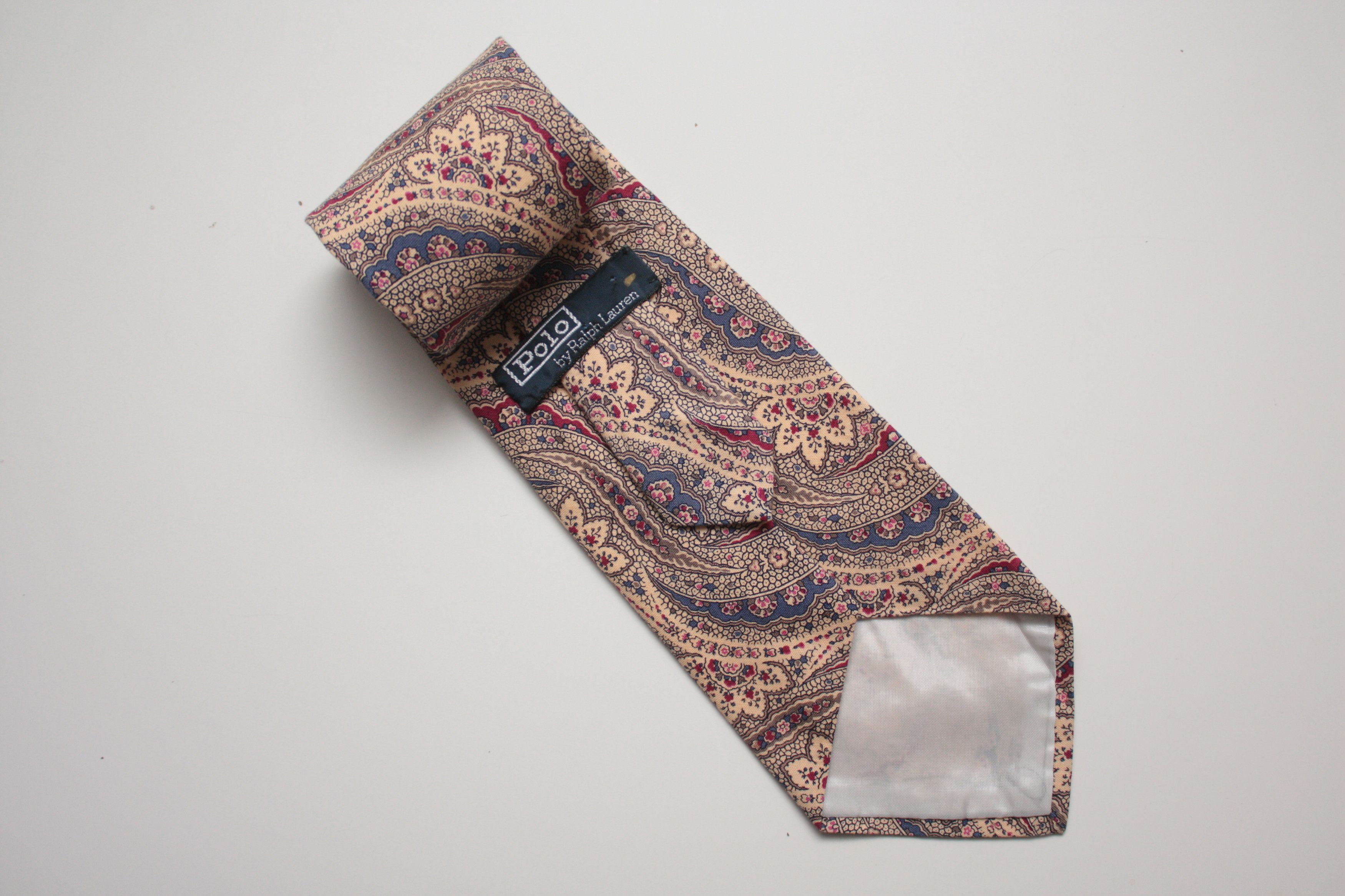 Polo Ralph Lauren Polo Ralph Lauren Abstract Multicolor Tie Made In USA Size ONE SIZE - 1 Thumbnail