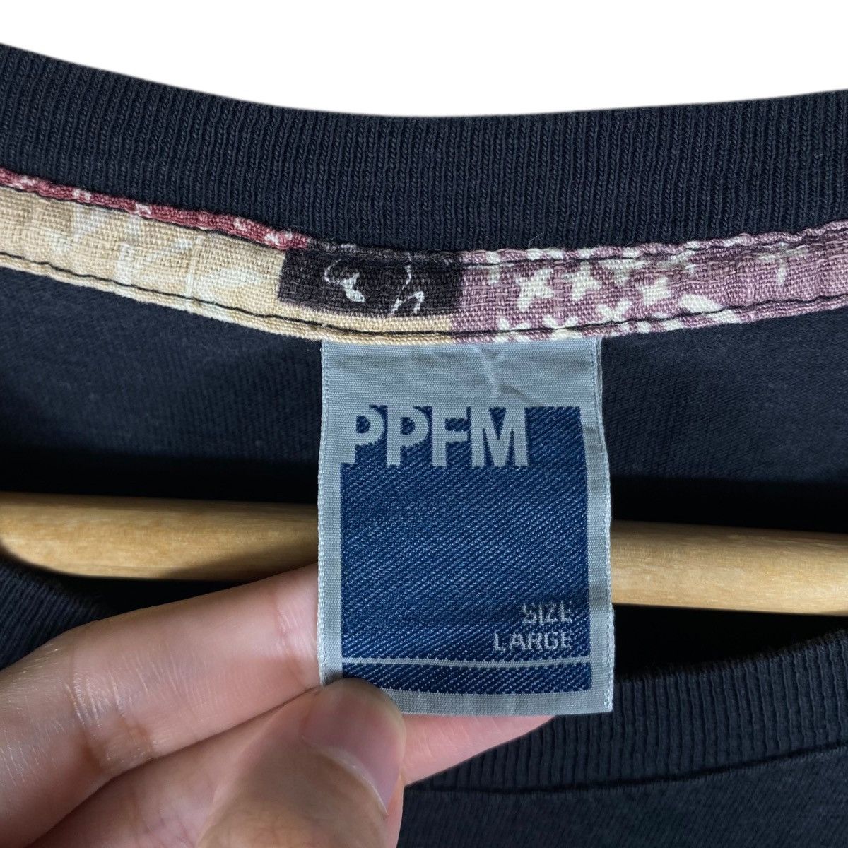 PPFM Japanese Brand PPFM Mantra Wheel Buddism Longsleeve Tee Size US L / EU 52-54 / 3 - 6 Thumbnail