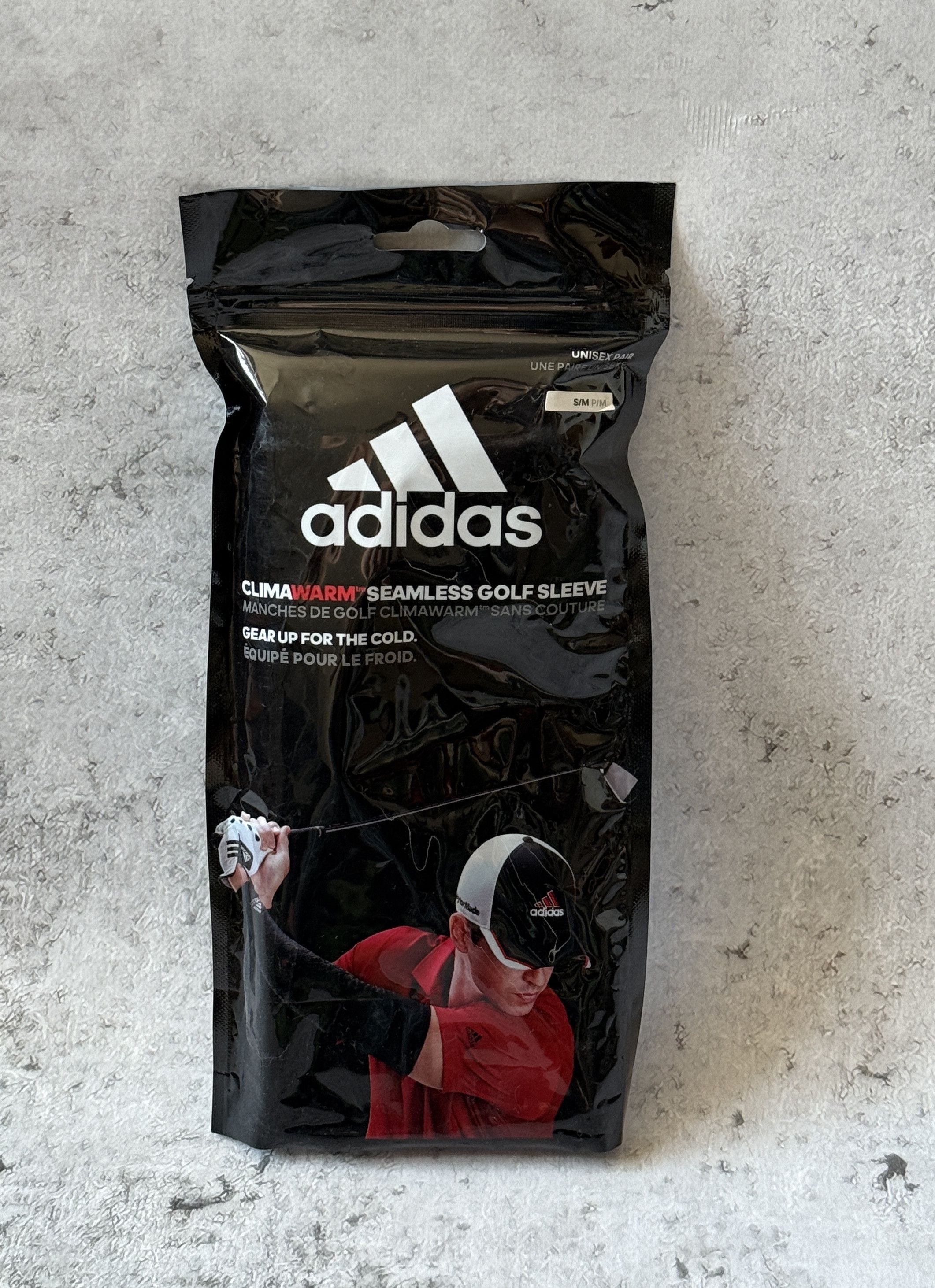 Adidas ADIDAS CLIMAWARM SEAMLESS GOLF SLEEVE AE9910 SIZE S\M Size ONE SIZE - 2 Thumbnail