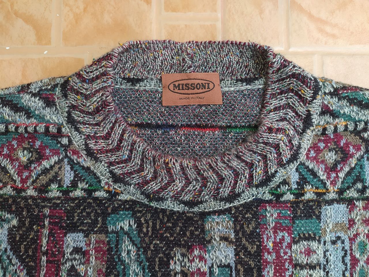 Missoni MISSONI KNIT CREWNECK SWEATER Size US M / EU 48-50 / 2 - 2 Thumbnail