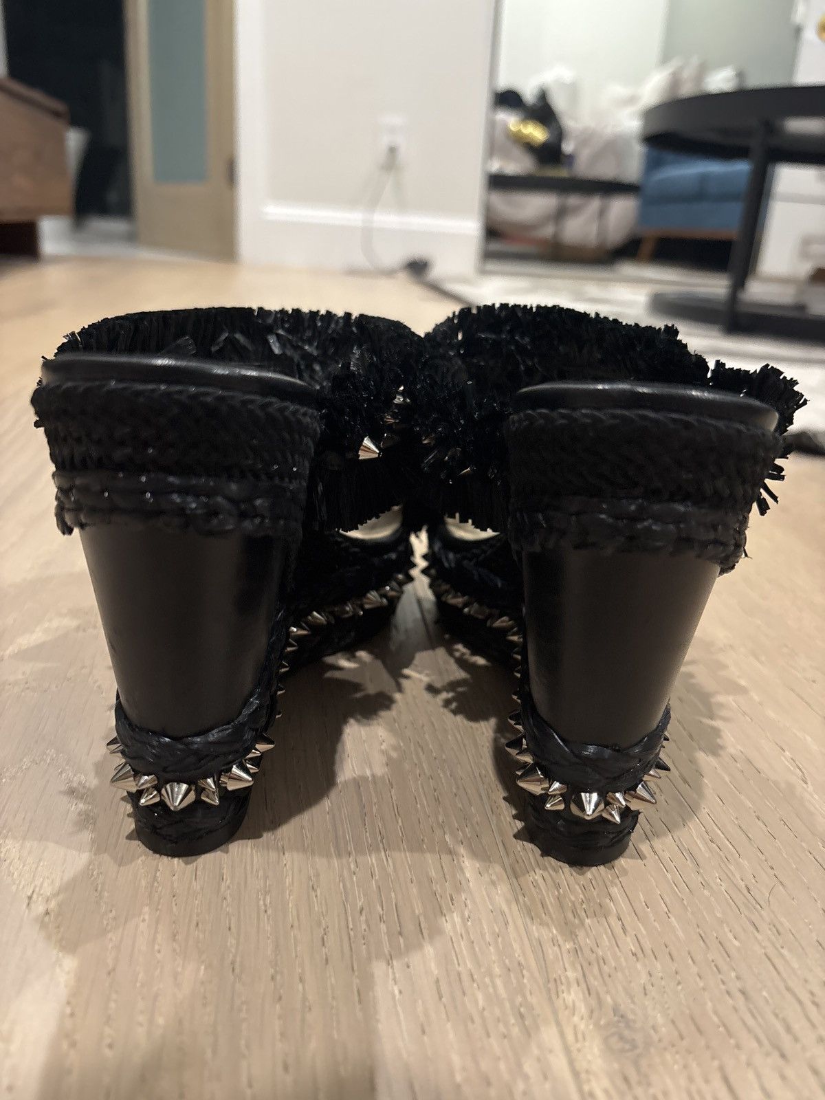 Christian Louboutin Christian Louboutin Platforms Black Size US 8 / IT 38 - 5 Thumbnail