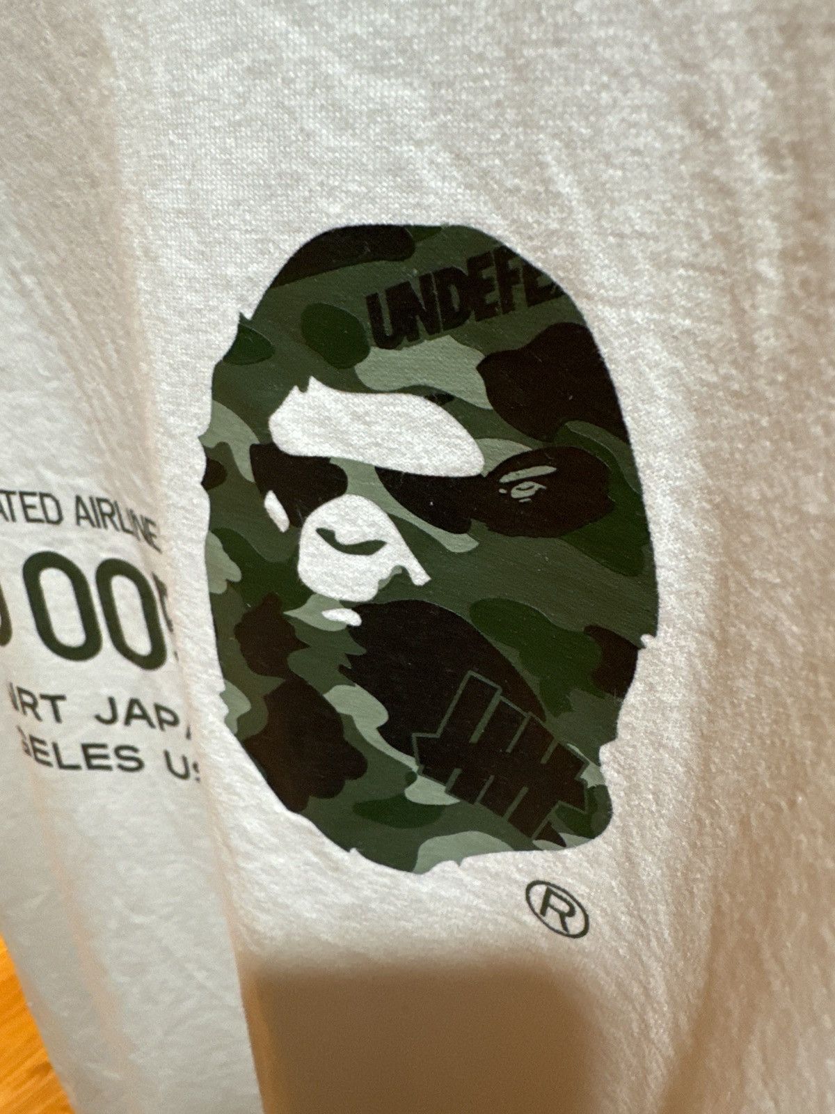 Bape × Undefeated Bape x Undefeated 005 Tee (Green) Size US XXL / EU 58 / 5 - 2 Thumbnail
