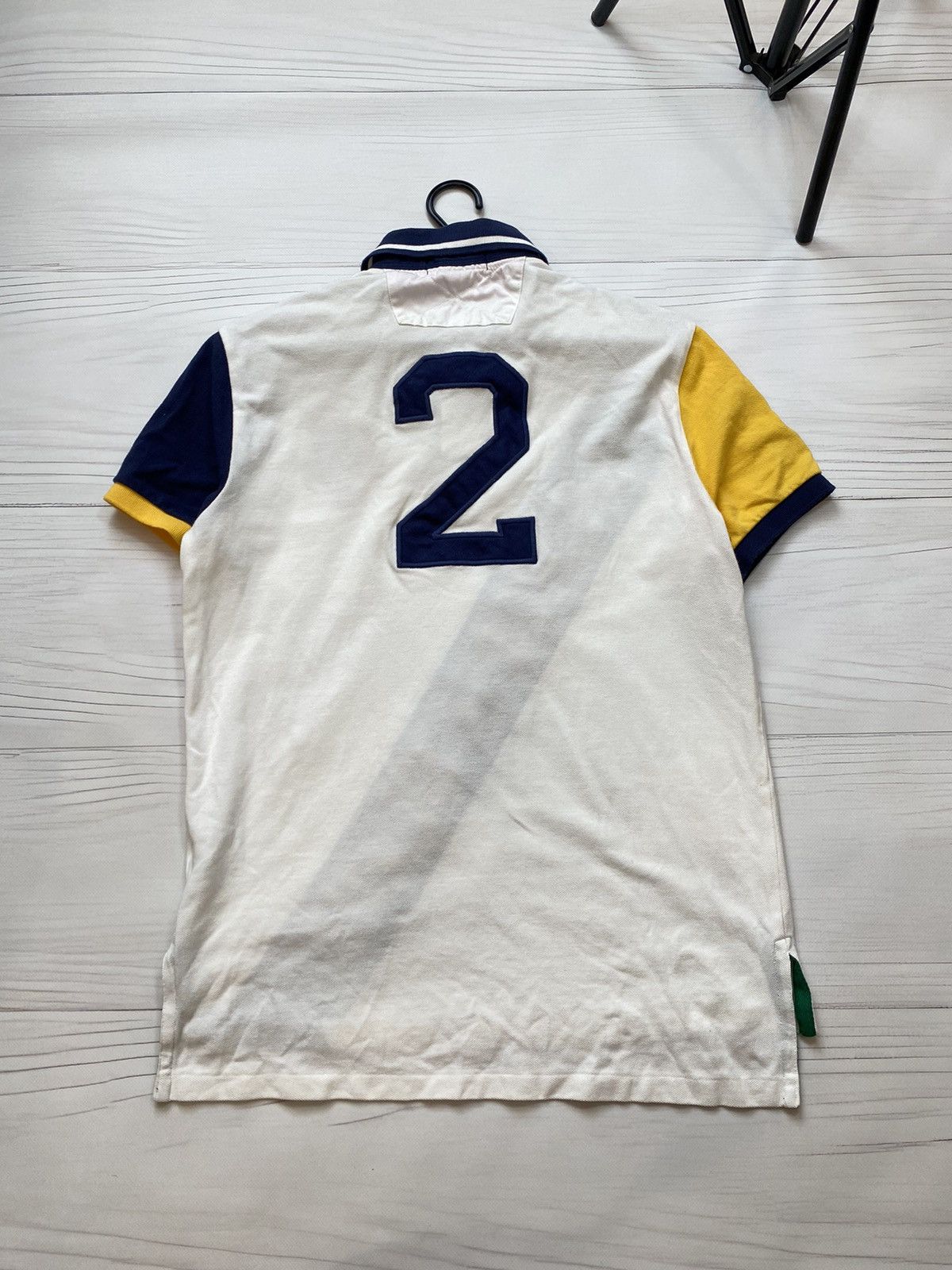 Polo Ralph Lauren Vintage Polo Ralph Lauren Mercer Club y2k rugby polo t shirt Size US M / EU 48-50 / 2 - 2 Thumbnail