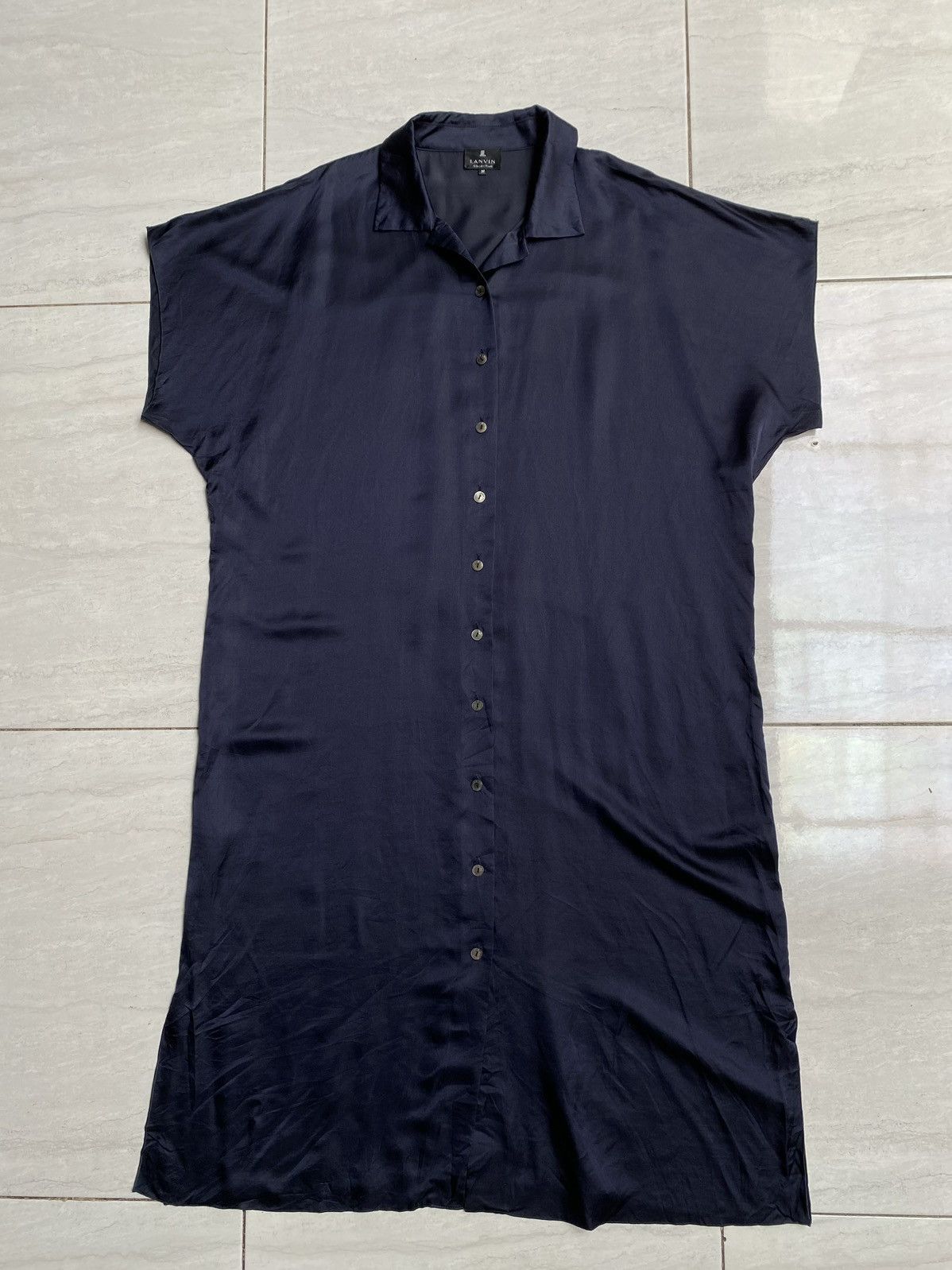 Lanvin LANVIN Collection Navy Dress Size XXL / US 16-18 / IT 52-54 - 1 Thumbnail