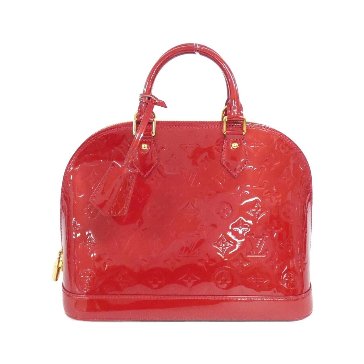 Louis Vuitton Louis Vuitton Louis Vuitton Alma Vernis Bag Plastic / Synthetic Handbag M90096 DUTY FREE for USA Size ONE SIZE - 1 Thumbnail