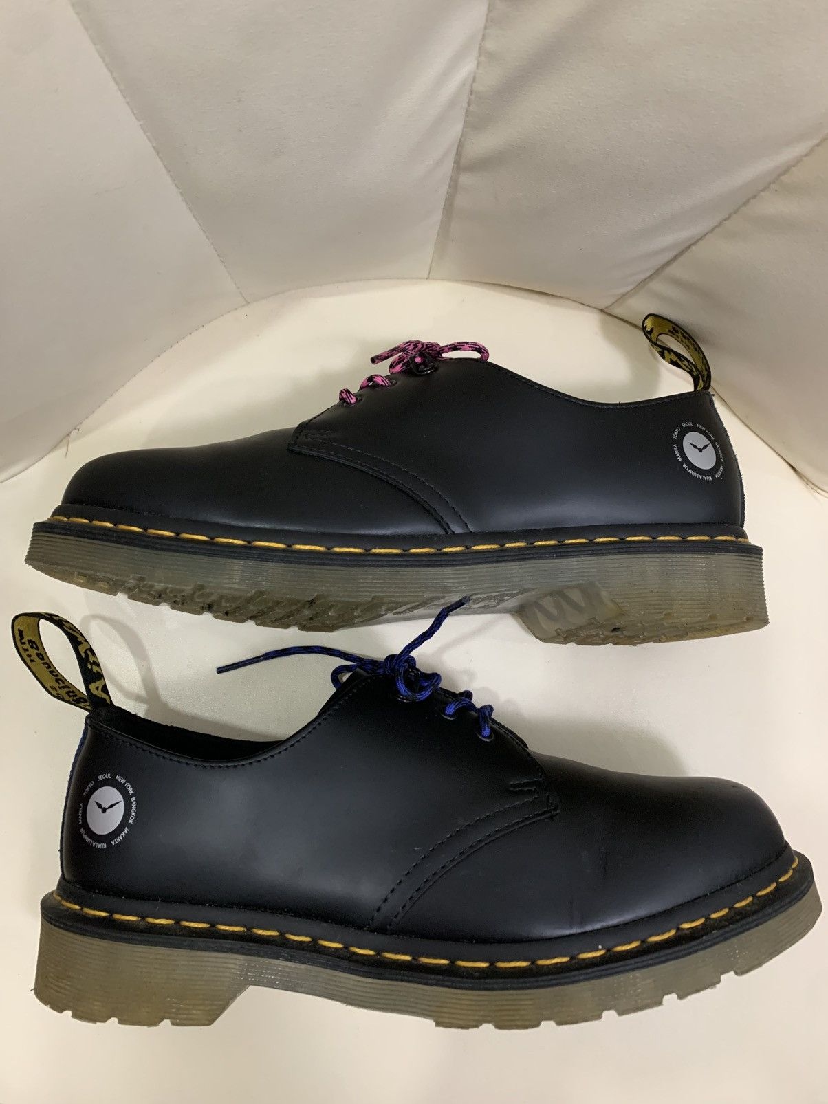 Dr. Martens ATMOS x DR. MARTENS 1461 OXFORD LEATHER SHOES Size US 9 / EU 42 - 6 Thumbnail