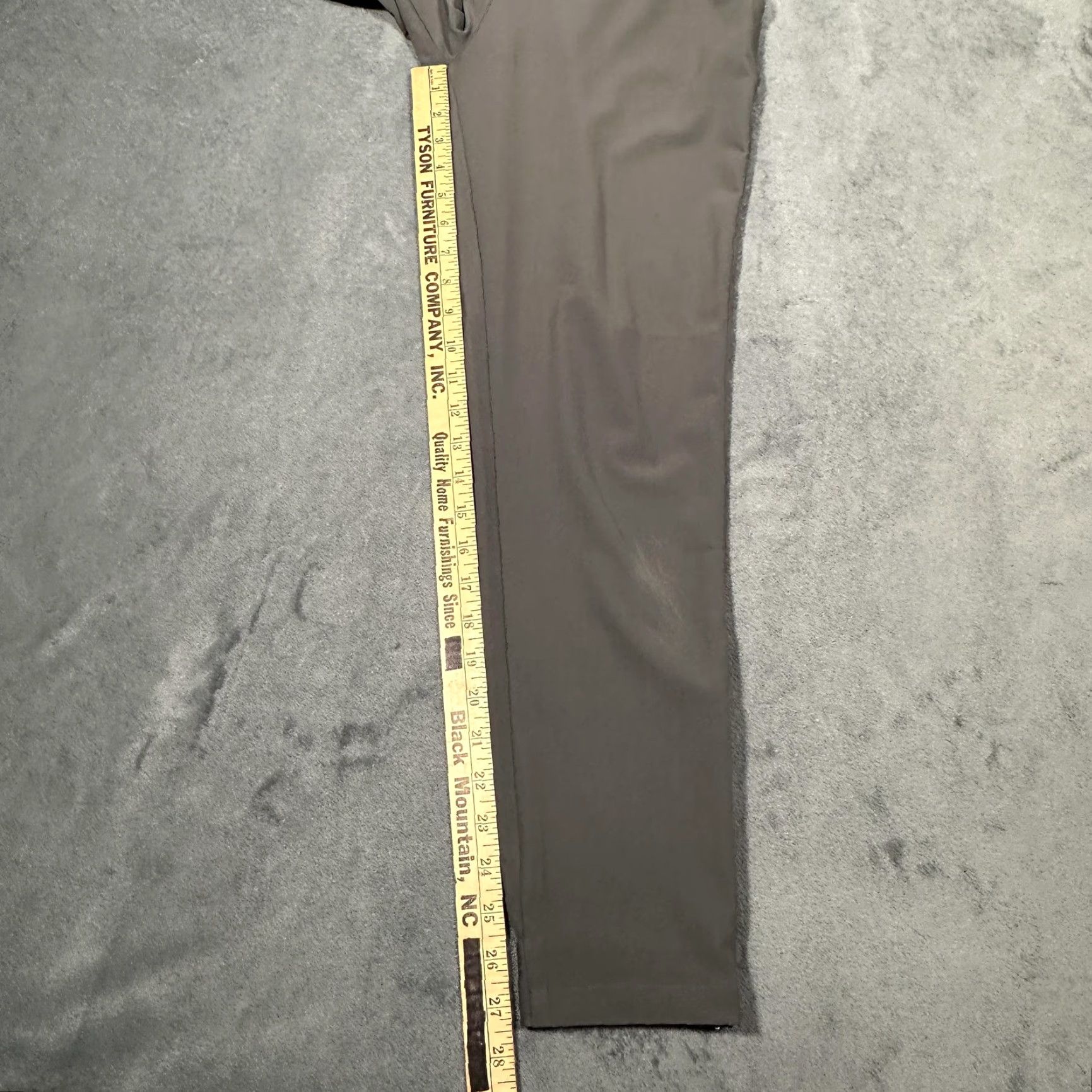 Vintage Macade Golf Pants Mens 40R Gray Slim Fit Stretch Tapered Performance Zip Hem Size US 40 / EU 56 - 6 Thumbnail