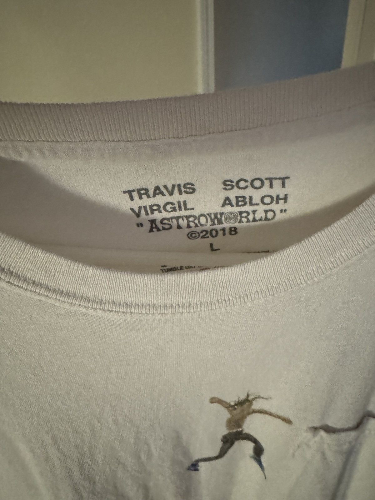 Travis Scott × Virgil Abloh TRAVIS SCOTT VIRGIL T SHIRT Size US L / EU 52-54 / 3 - 3 Thumbnail