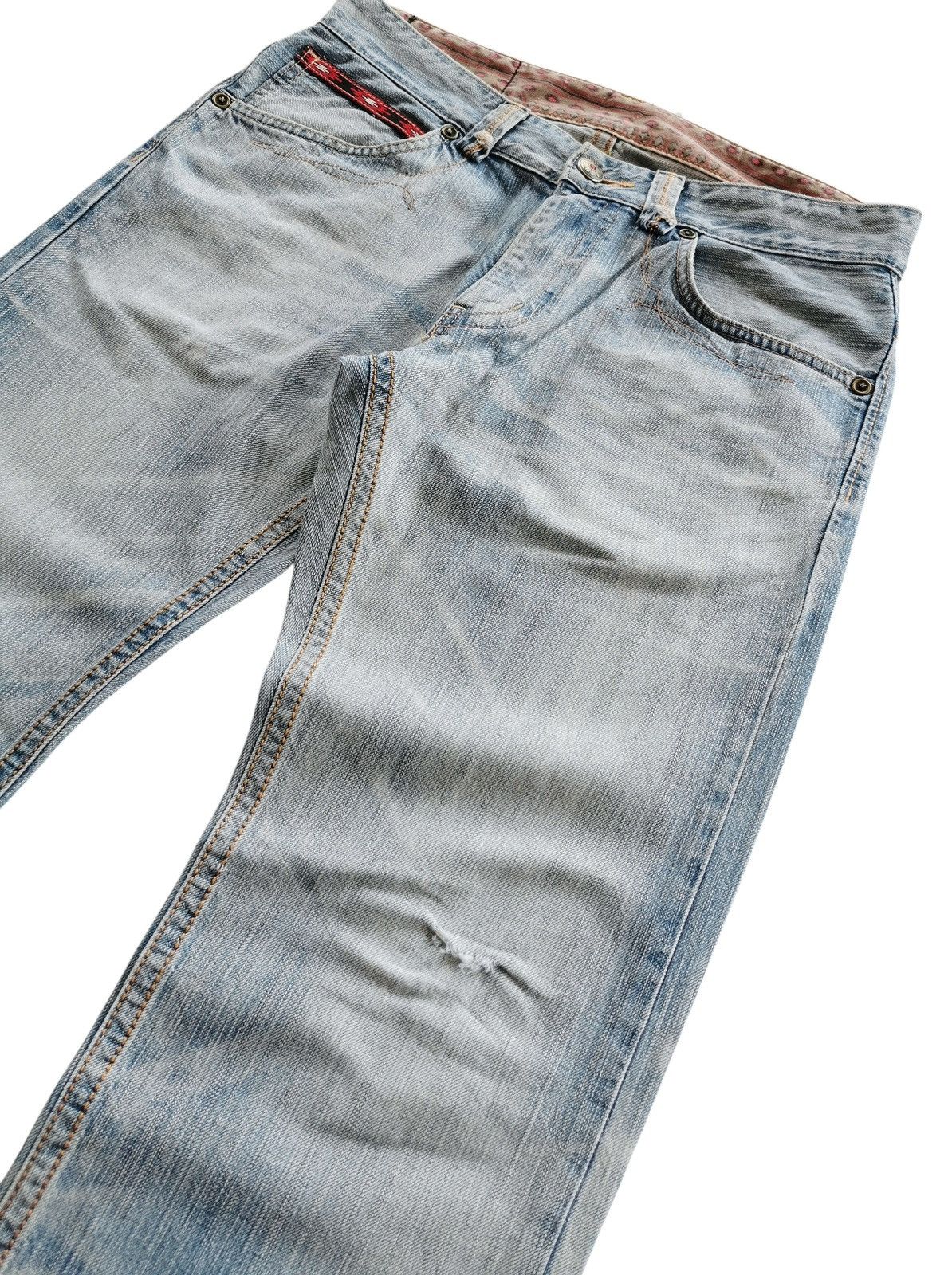 Edwin Vintage Edwin Distressed Denim Jeans ▫️ Size 34x34 Size US 34 / EU 50 - 7 Thumbnail