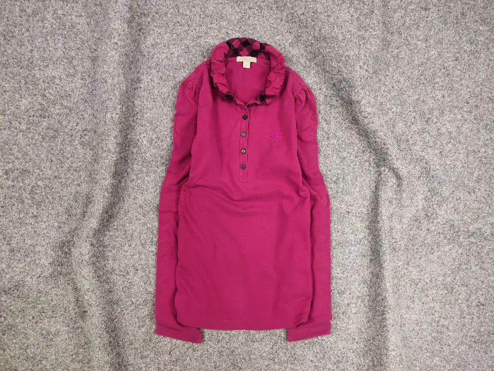 Burberry Burberry Brit light pink nova check Women Polo Long Sleeve Size S / US 4 / IT 40 - 1 Thumbnail