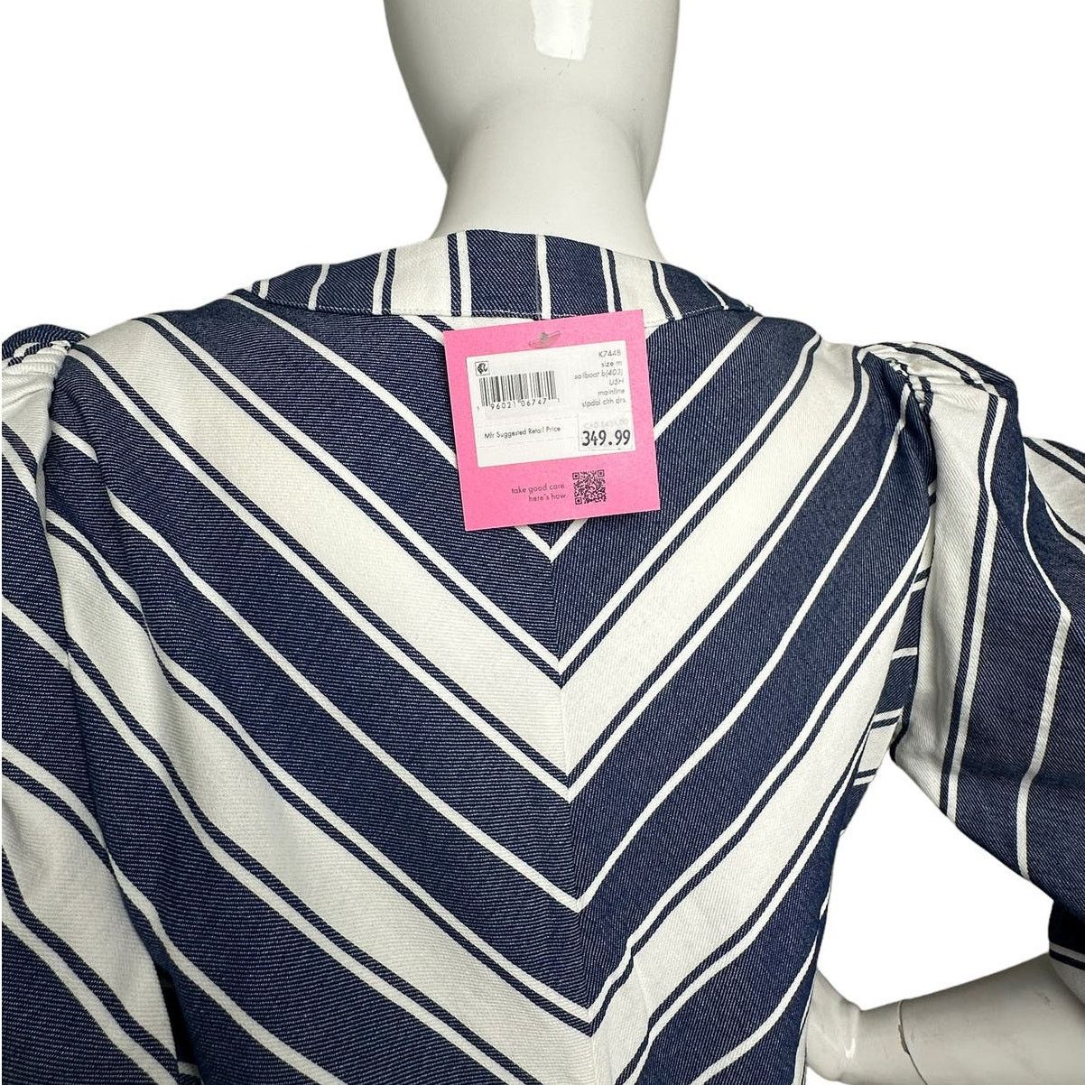 Kate Spade Kate Spade Stripe Double Cloth Mainline Dress Medium Size M / US 6-8 / IT 42-44 - 5 Thumbnail