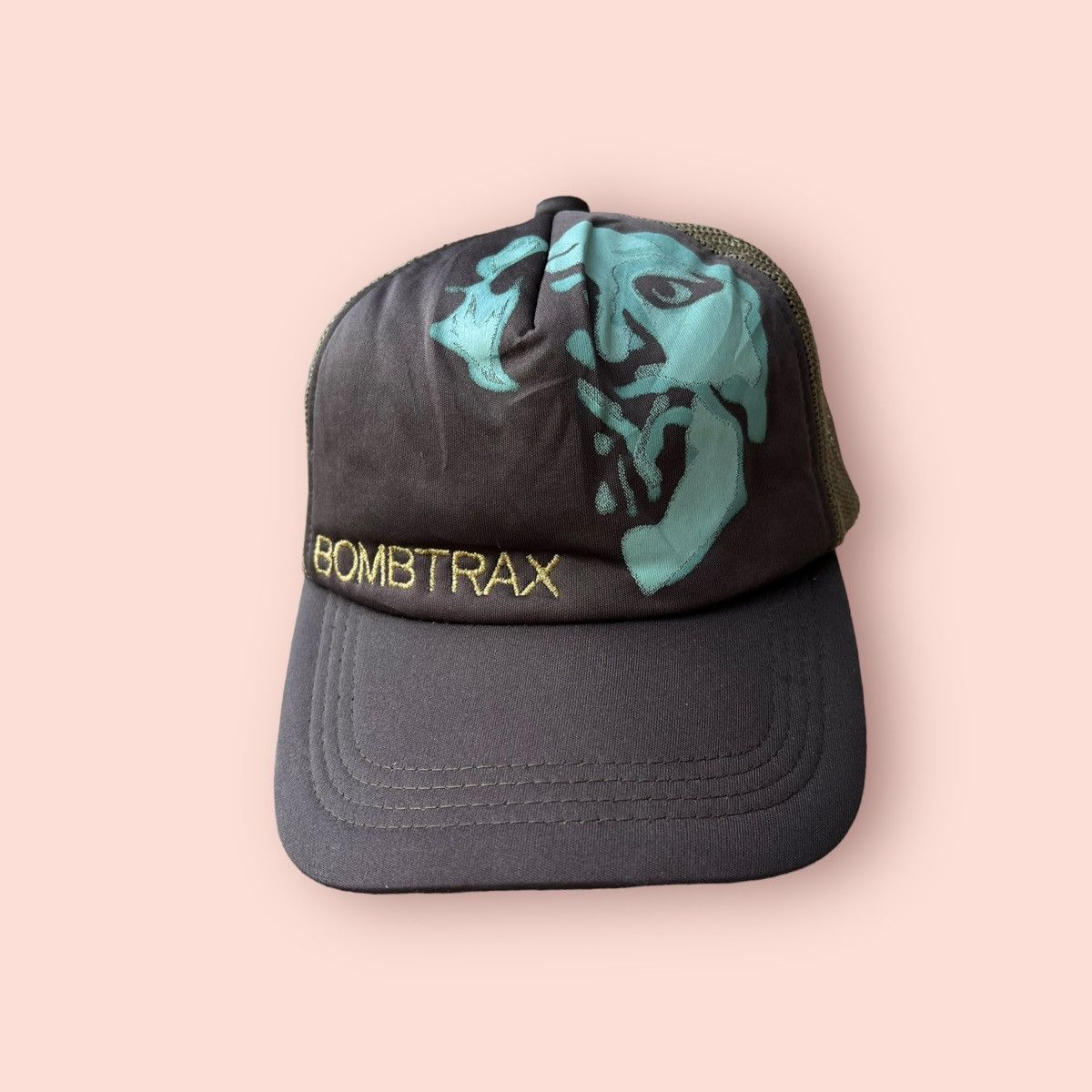 Japanese Brand RARE BOMBTRAX TRUCKER SNAPBACK CAP Size ONE SIZE - 3 Thumbnail