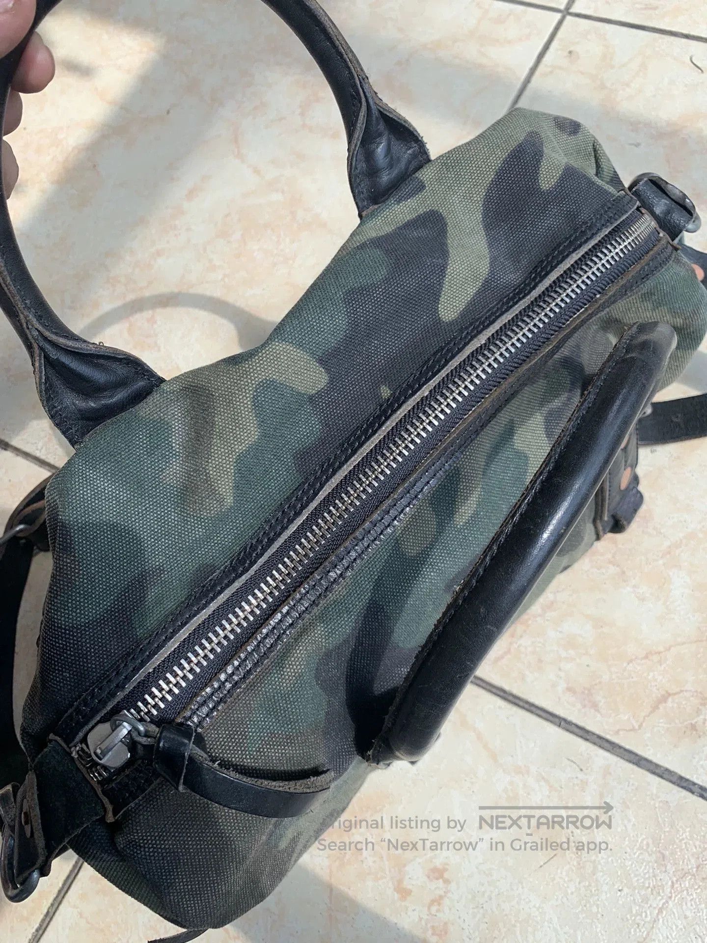 RRL Ralph Lauren Ralph Lauren Camouflage Shoulder Bag. Size ONE SIZE - 7 Thumbnail