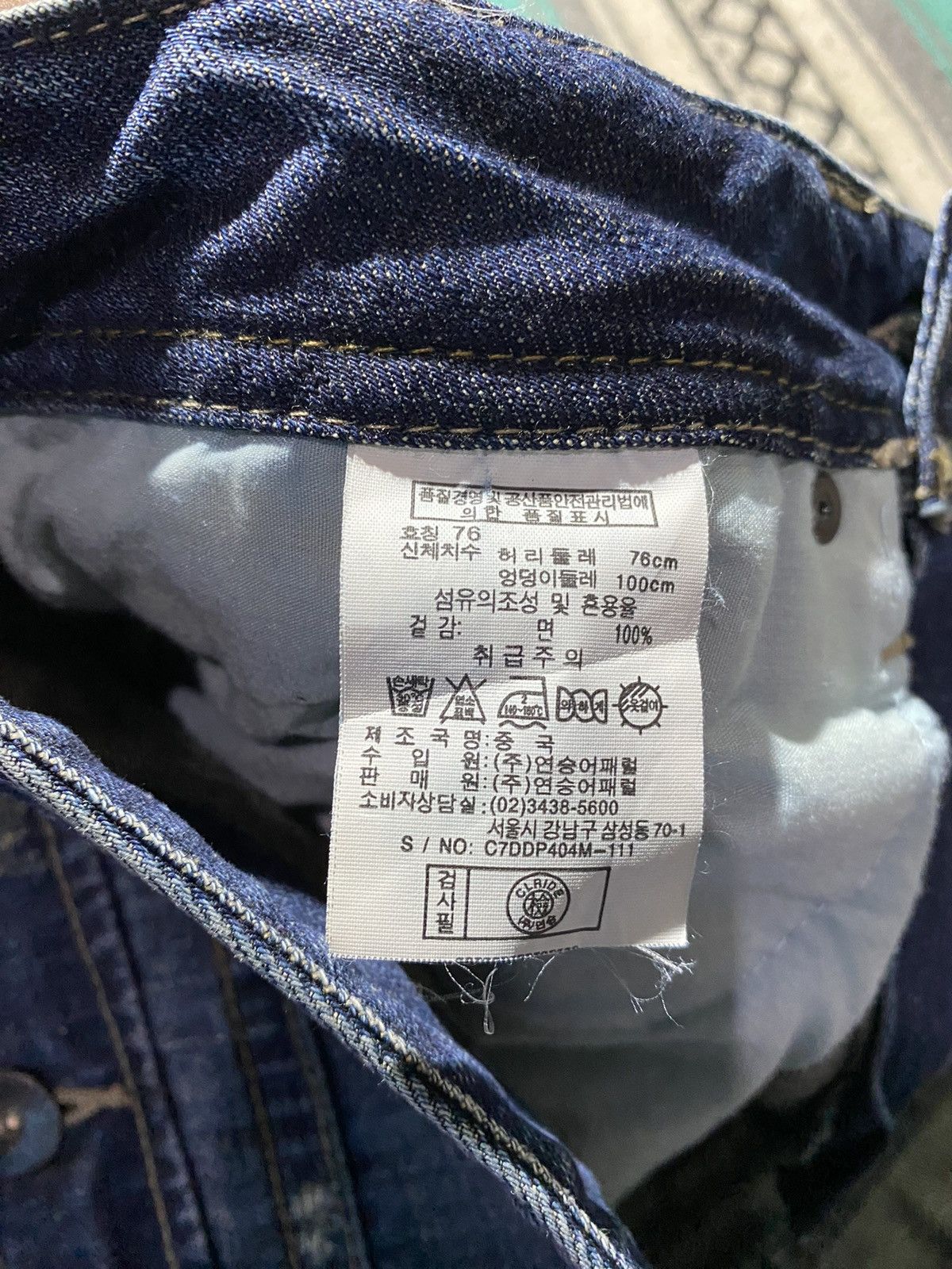 Hysteric Glamour × If Six Was Nine × Japanese Brand 2000s Clride Distressed Bootcut Jeans Size US 34 / EU 50 - 10 Thumbnail