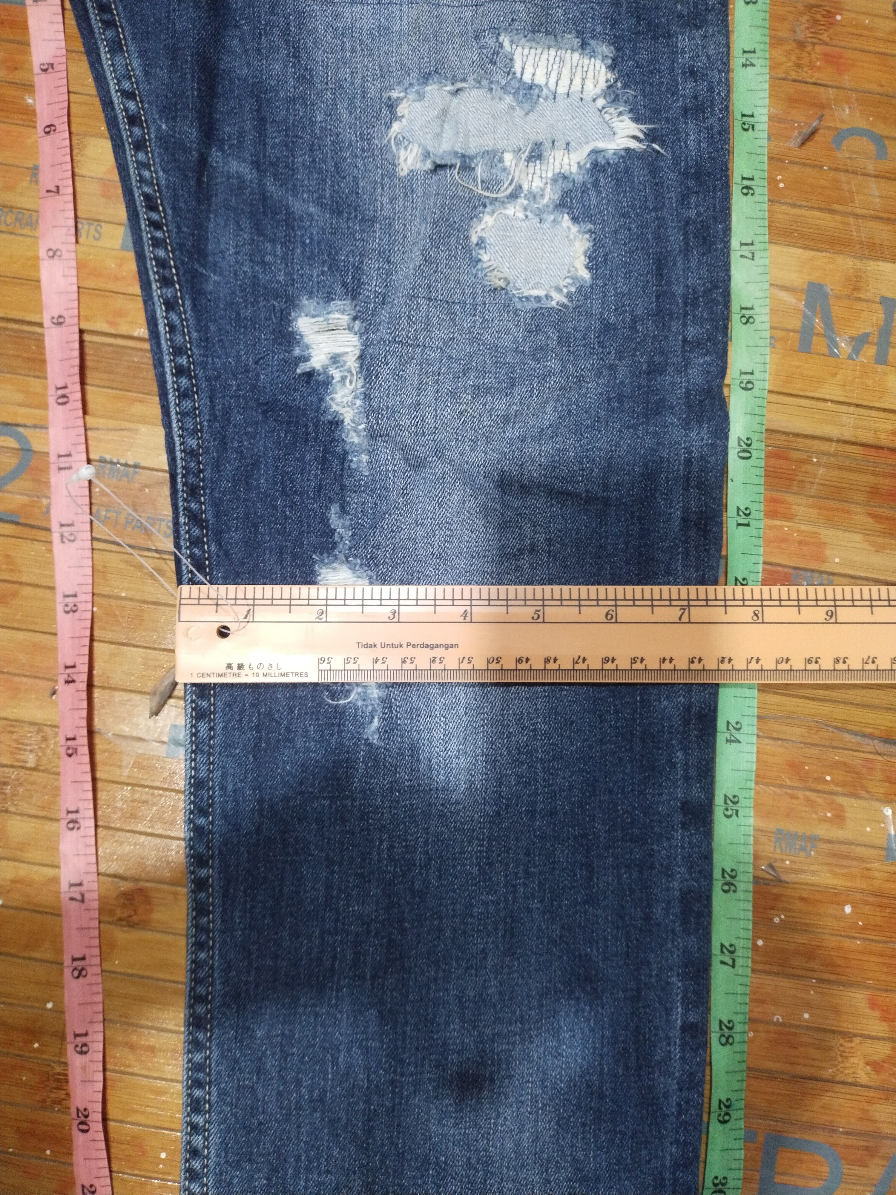 Vintage Bayflow Denim Tapered "Atretchable" Sz 30" Size US 30 / EU 46 - 7 Thumbnail