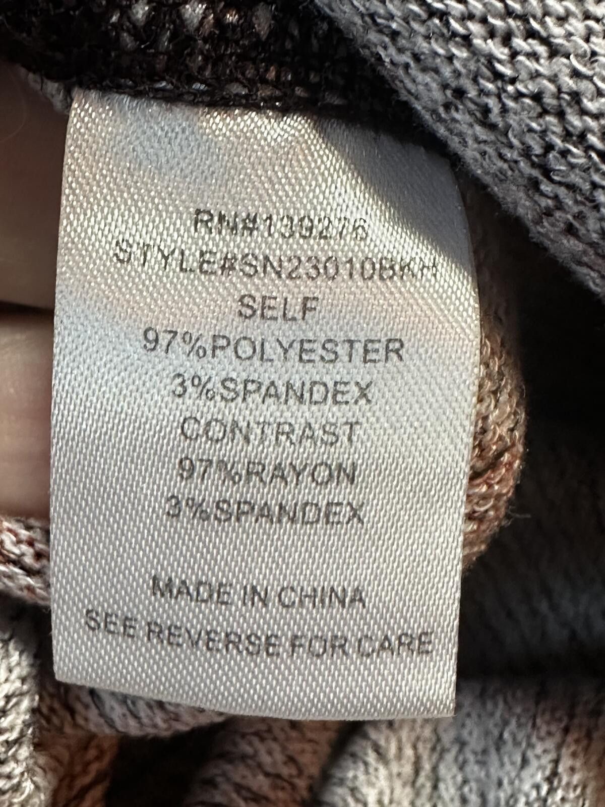Other Les Serein Brown and Gray Tie-Dye Pattern Sweater Size XL / US 12-14 / IT 48-50 - 4 Thumbnail