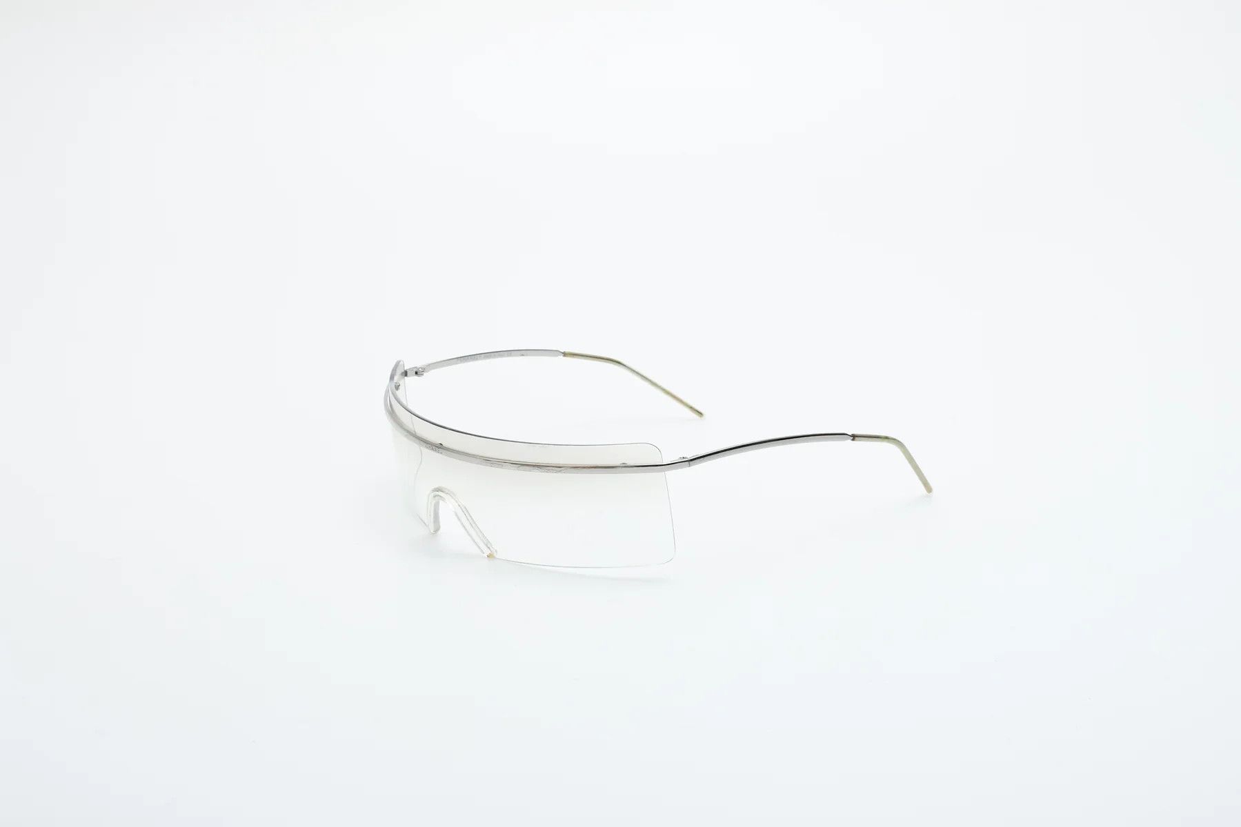 Chanel × Vintage CHANEL Sunglasses 4044 Mask Visor Rimless Ski Shield 4033 Size ONE SIZE - 4 Thumbnail