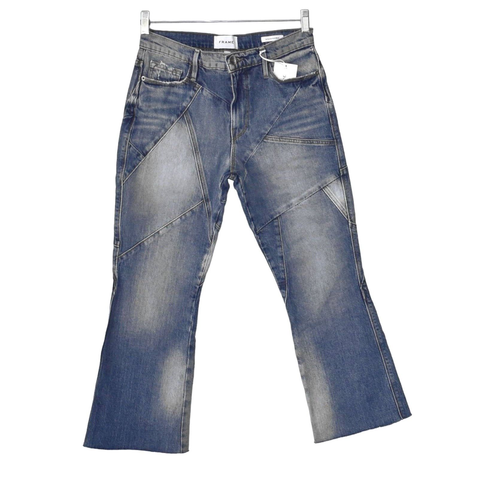 Frame B5 NWT FRAME Le Sylvie Kick Duncan Jeans LSKBMX439 26 $275 Size 26" / US 2 / IT 38 - 1 Thumbnail