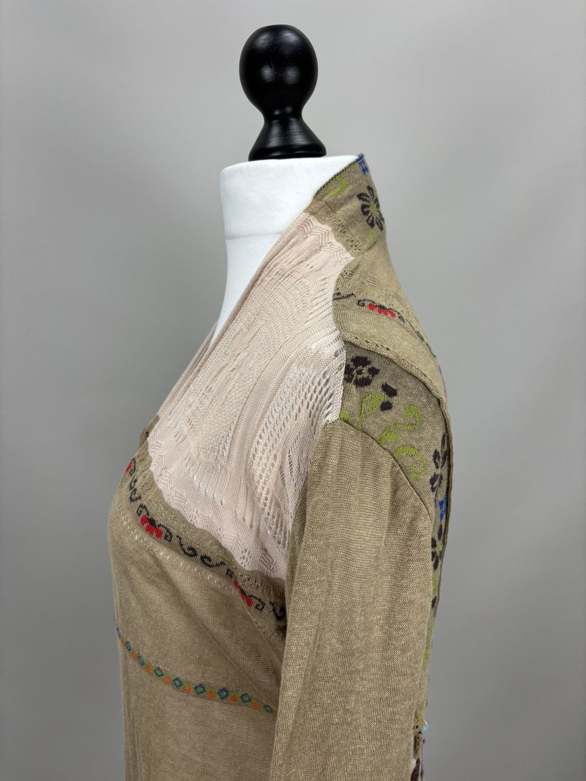 Other Womens cape cardigan IVKO Size 40 Color Brown Size M / US 6-8 / IT 42-44 - 11 Thumbnail