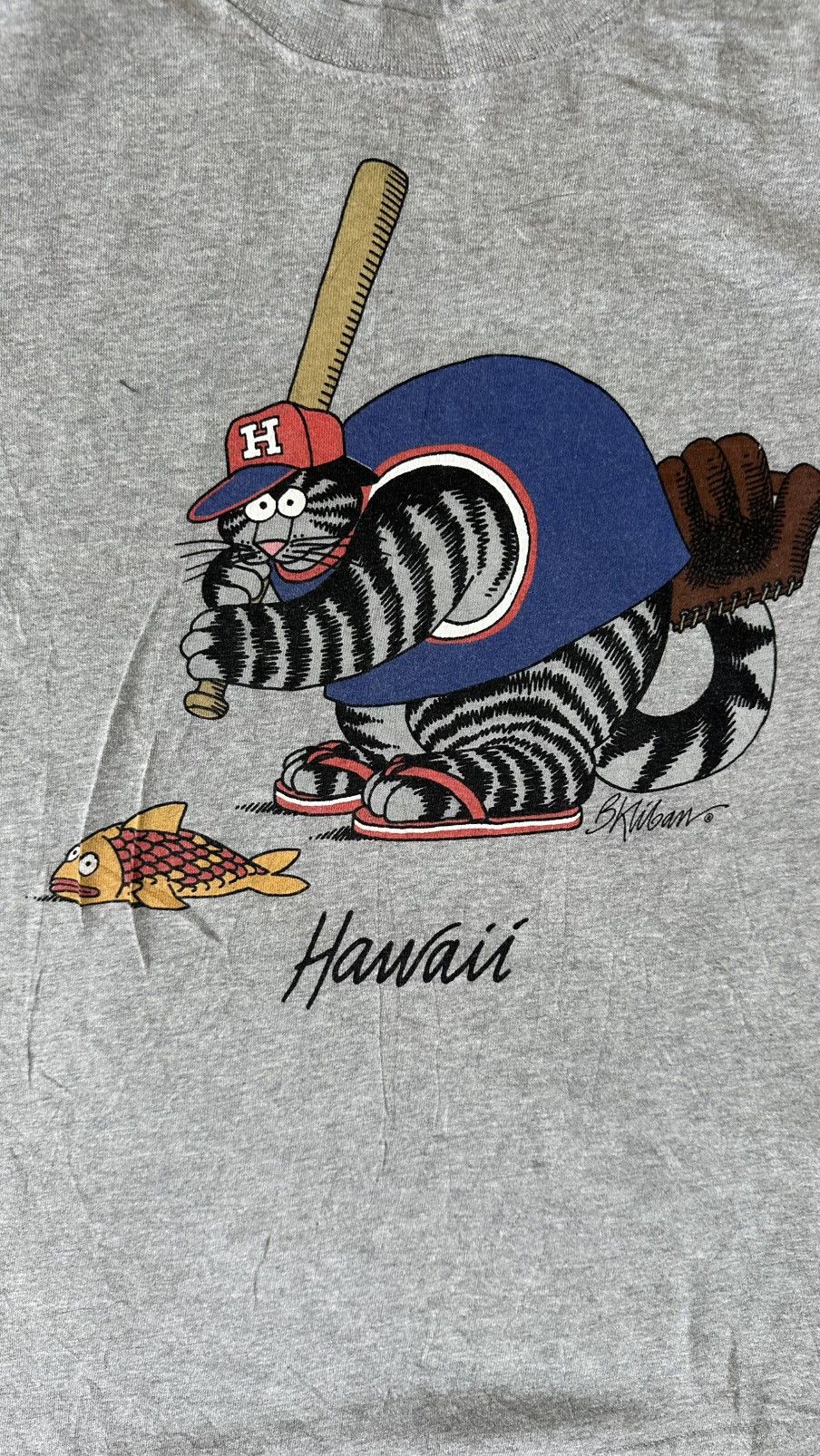 CCP (Crazy Character Print) VINTAGE CRAZY SHIRT B KLIBAN HAWAII TEE Size US M / EU 48-50 / 2 - 2 Thumbnail