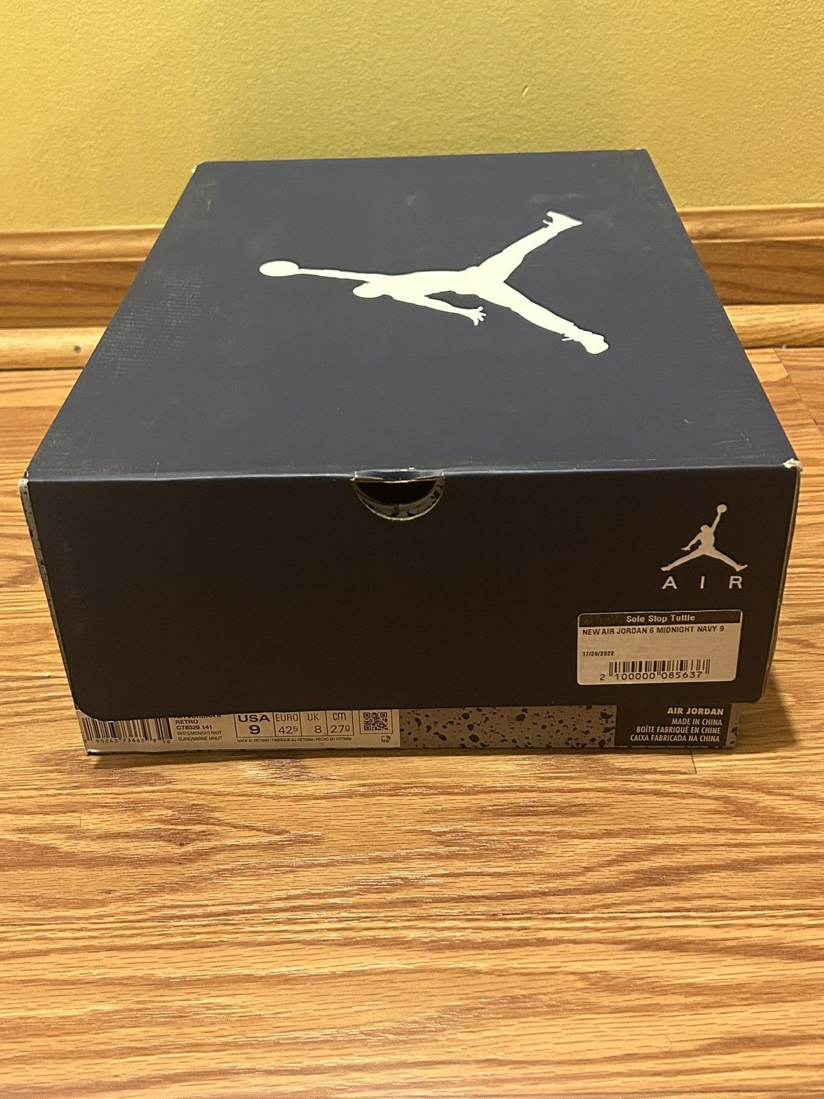 Jordan Brand Size 9 - Jordan 6 Midnight Navy CT8529-141 NEXT DAY SHIPPING Size US 9 / EU 42 - 6 Thumbnail