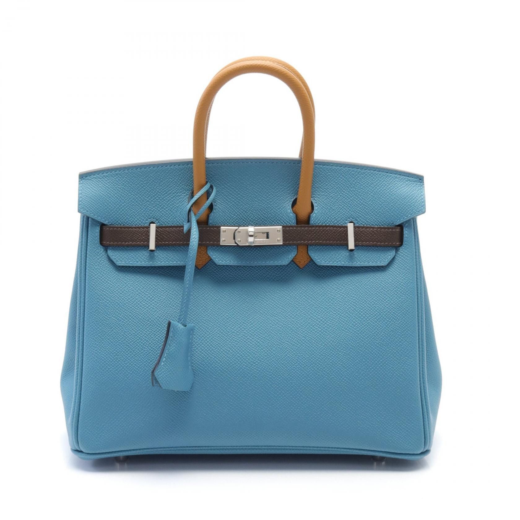 Hermes Hermes Courchevel Birkin 25 Leather Handbag in Excellent Condition Size ONE SIZE - 1 Thumbnail