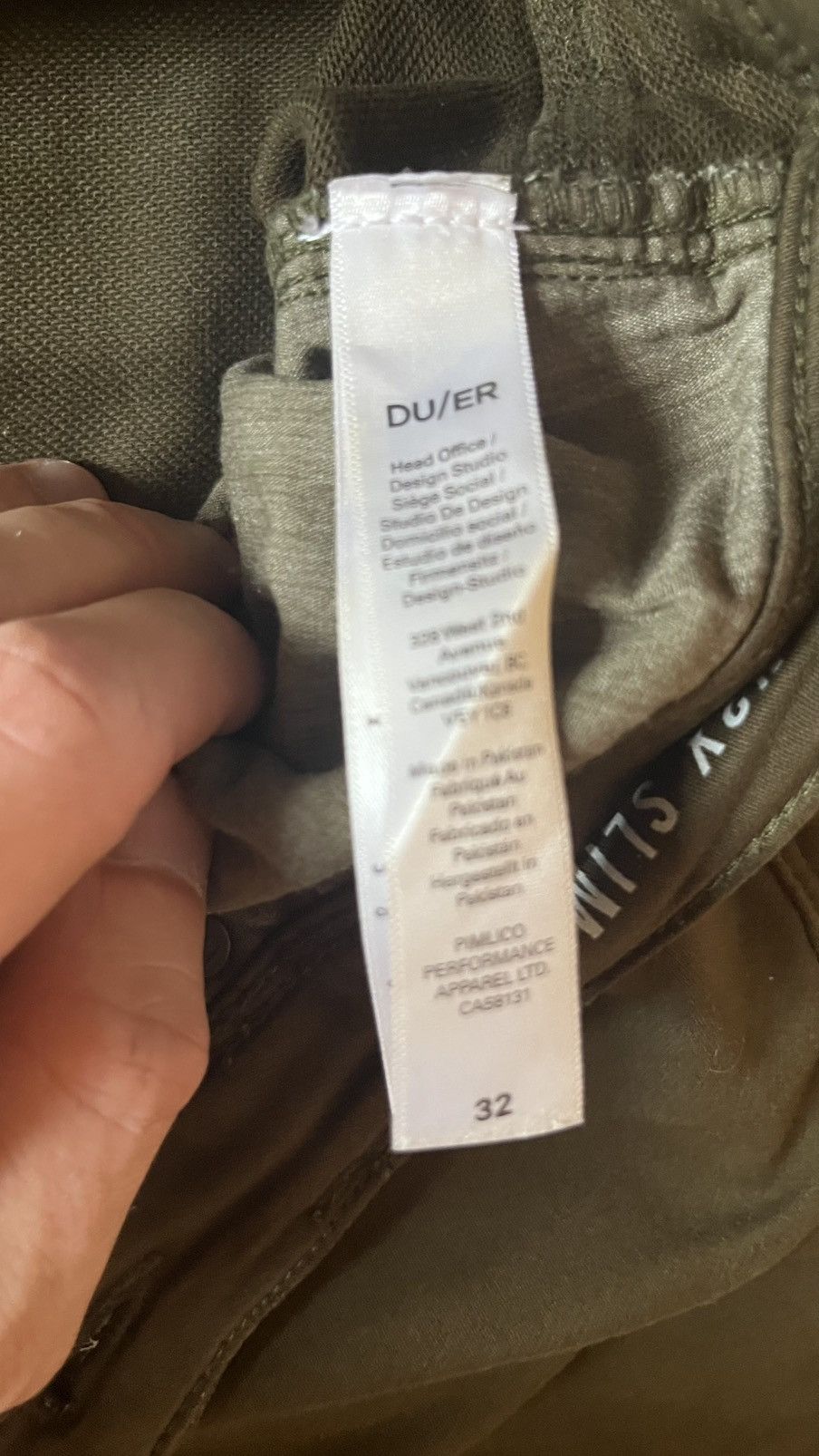 DUER Duer (Du/er) Slim Fit Flat front Shorts Size US 32 / EU 48 - 4 Thumbnail