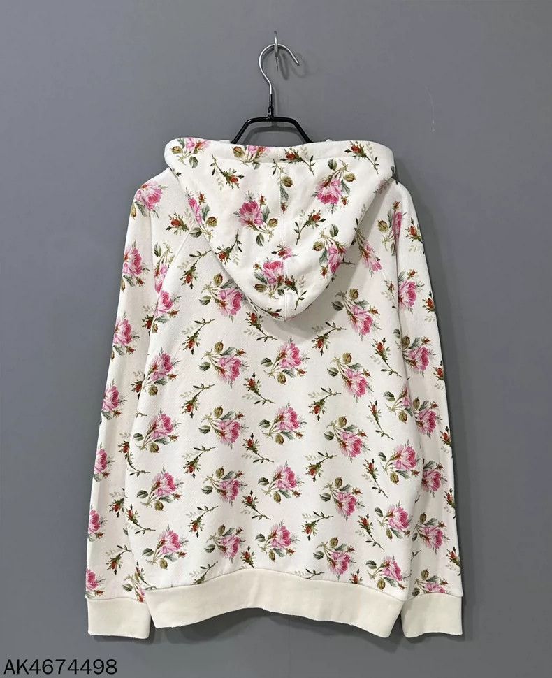 Gucci Floral Print Hoodie by Gucci-2506 Size S / US 4 / IT 40 - 3 Thumbnail