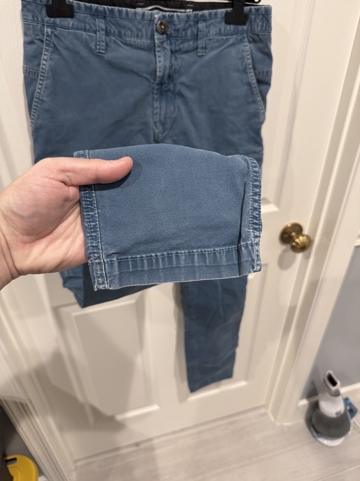 Stone Island Stone Island Blue Cargo Pants Size 30 Type SL (fits 29-31) Size US 30 / EU 46 - 6 Thumbnail
