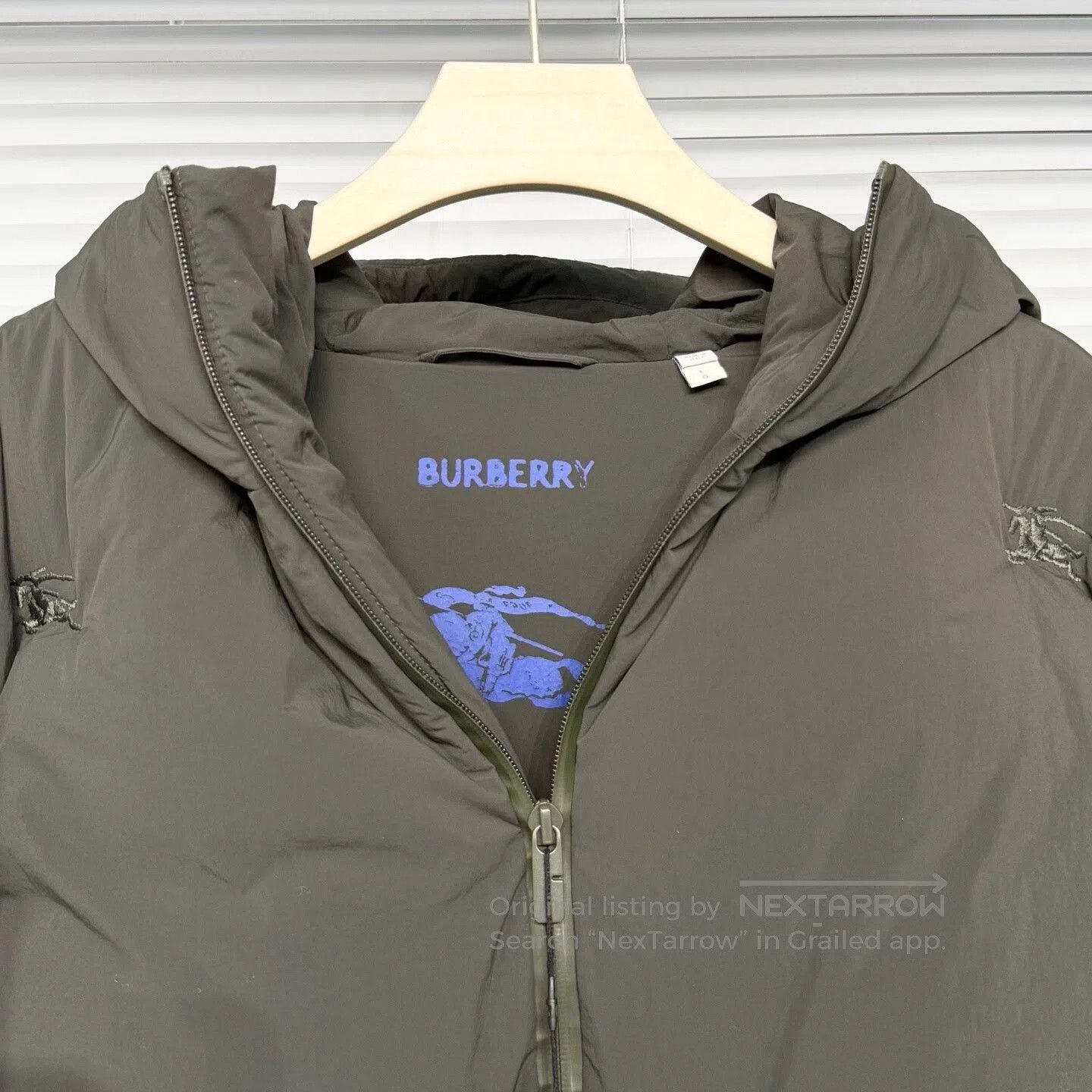 Burberry burberry puffy down jacket with embroidery. Size US L / EU 52-54 / 3 - 4 Thumbnail