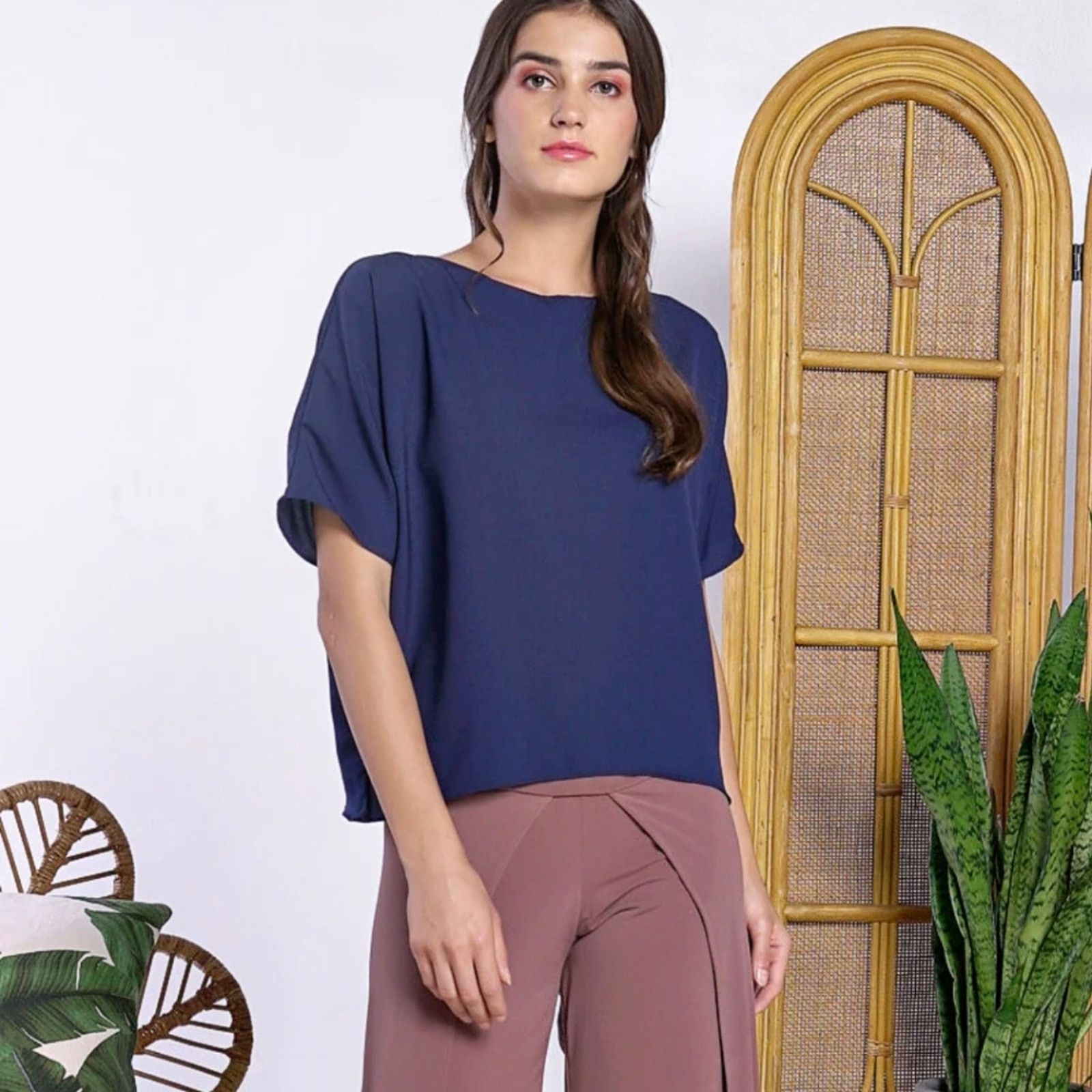 Dior Vintage 80's Christian Dior Silk Top - 8 Size M / US 6-8 / IT 42-44 - 1 Thumbnail