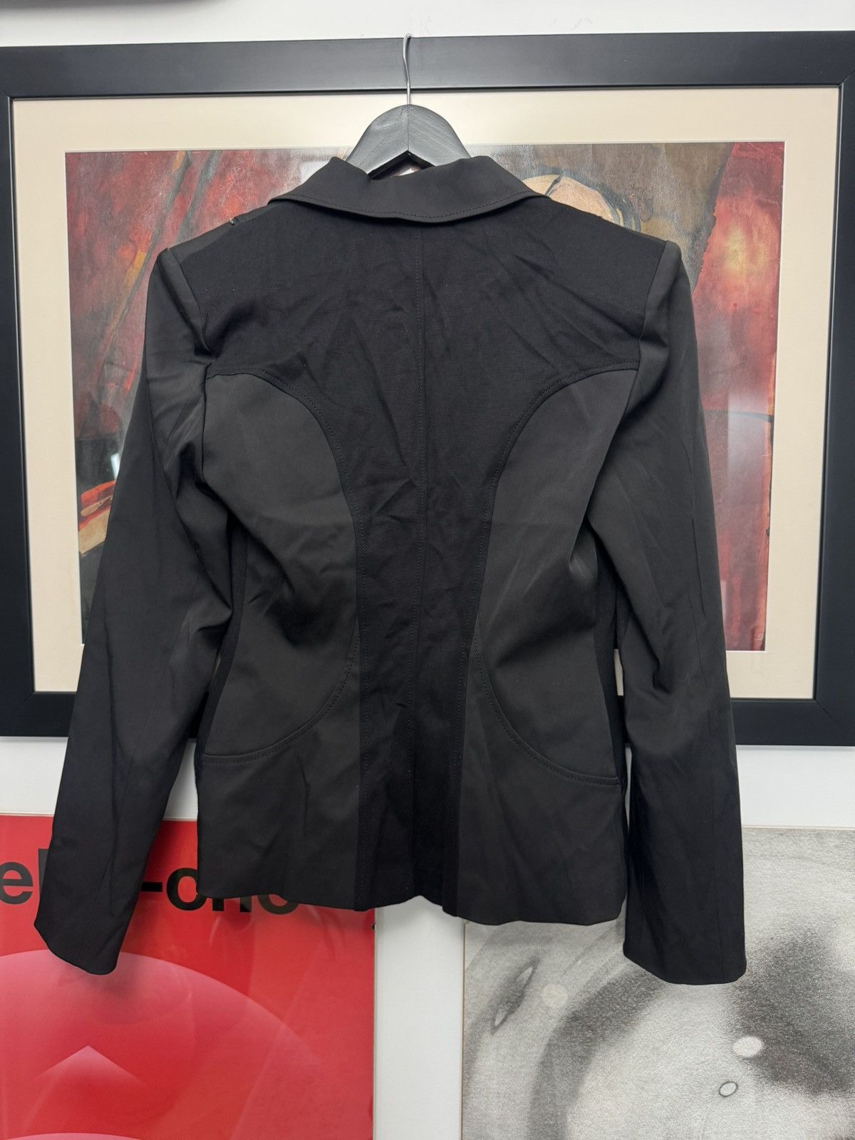 Thierry Mugler Archive 90s Thierry Mugler Designer Avant Garde Zips Blazer Size L / US 10 / IT 46 - 2 Thumbnail