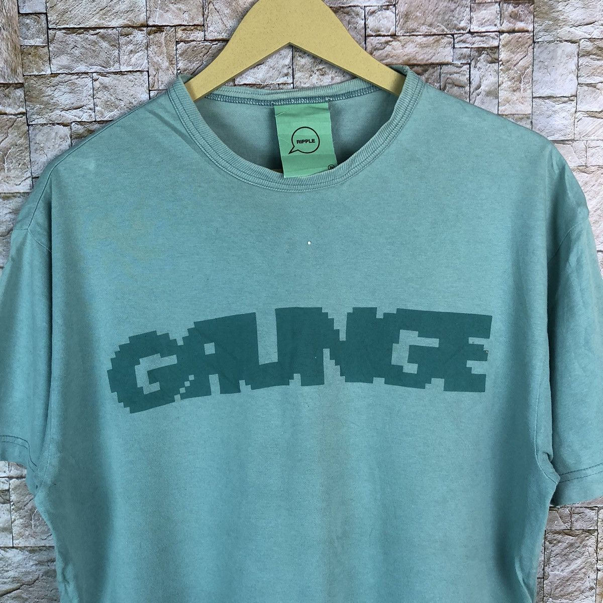 Ripple Junction Grunge Ripple Green T-Shirt #A520 Size US M / EU 48-50 / 2 - 5 Thumbnail