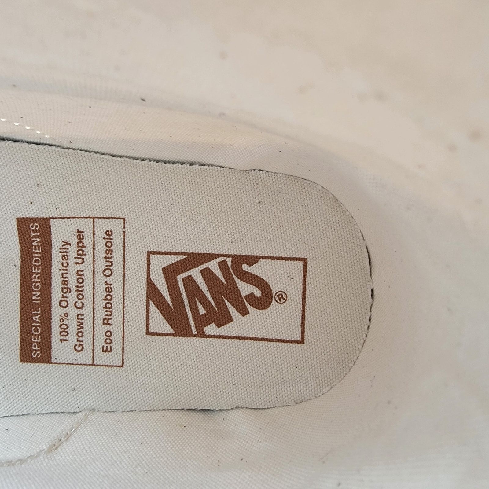 Vans Vans Sk8-Hi Tapered Eco Theory White Natural Men 5.5 Women 7 Size US 5.5 / EU 38 - 7 Thumbnail