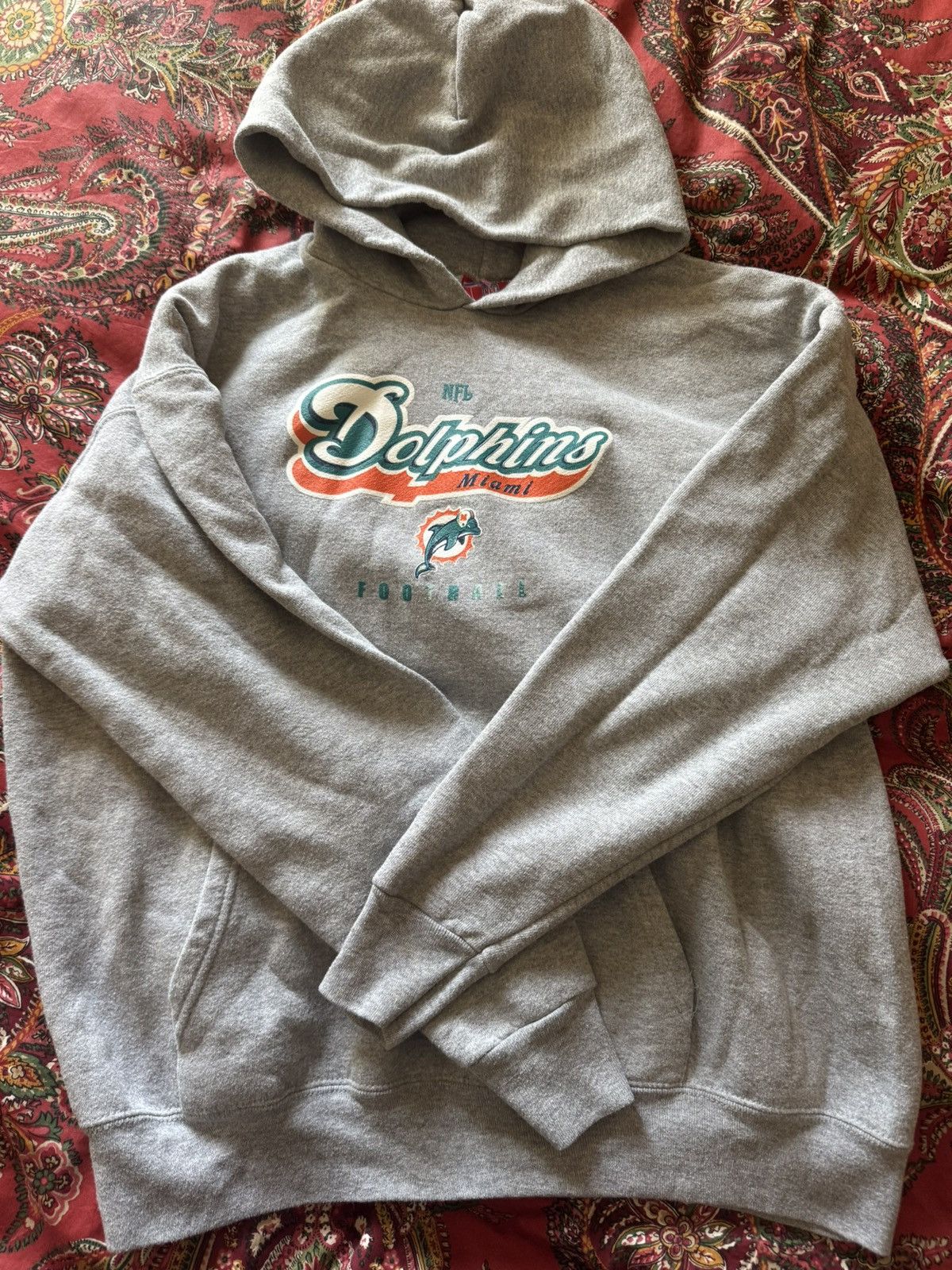 NFL × Vintage vintage miami dolphins hoodie Size US L / EU 52-54 / 3 - 1 Thumbnail