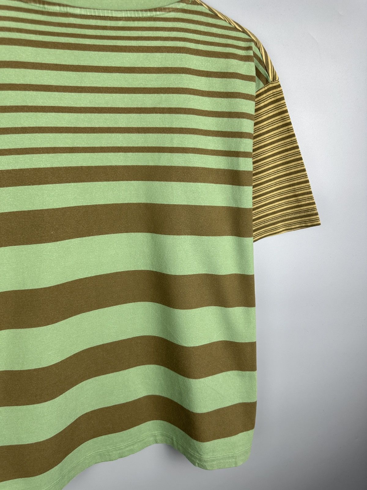 Marni Marni Stripe T Shirt Tee Old Money Luxury Logo Polo Size US M / EU 48-50 / 2 - 9 Thumbnail