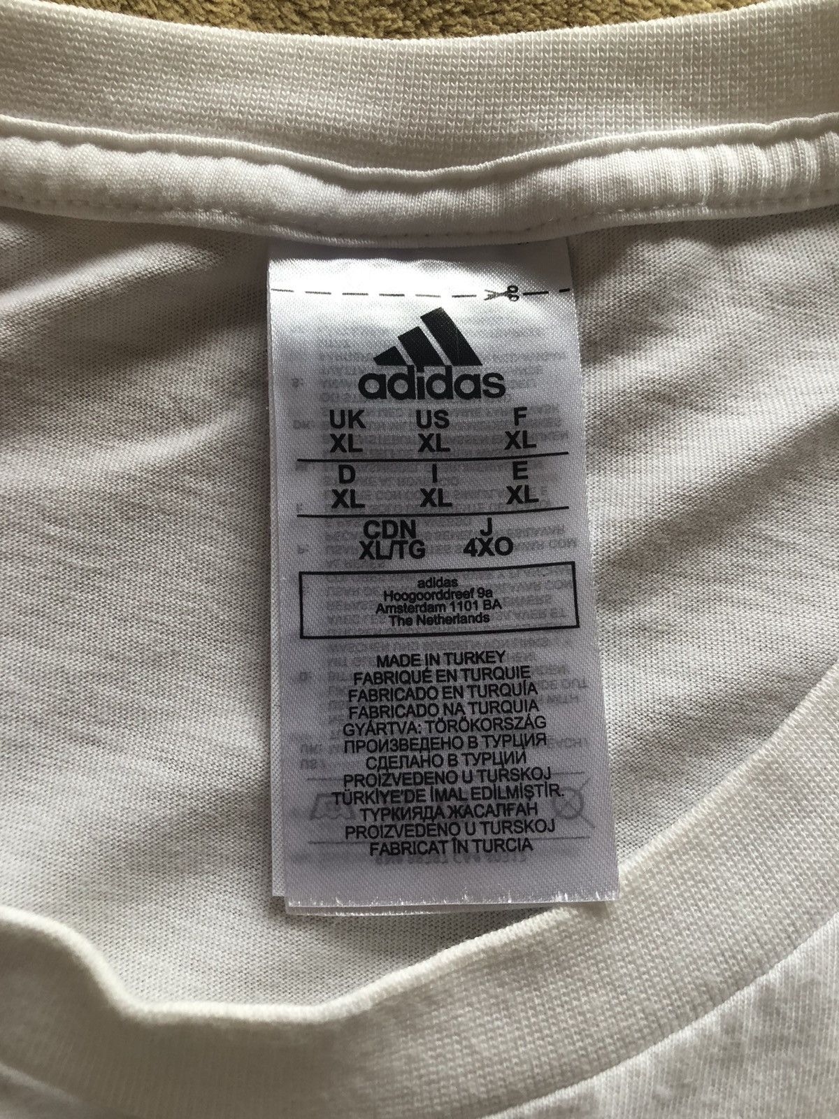 Adidas ADIDAS VINTAGE SPORT CAMO TEE SHIRT Size US XL / EU 56 / 4 - 3 Thumbnail