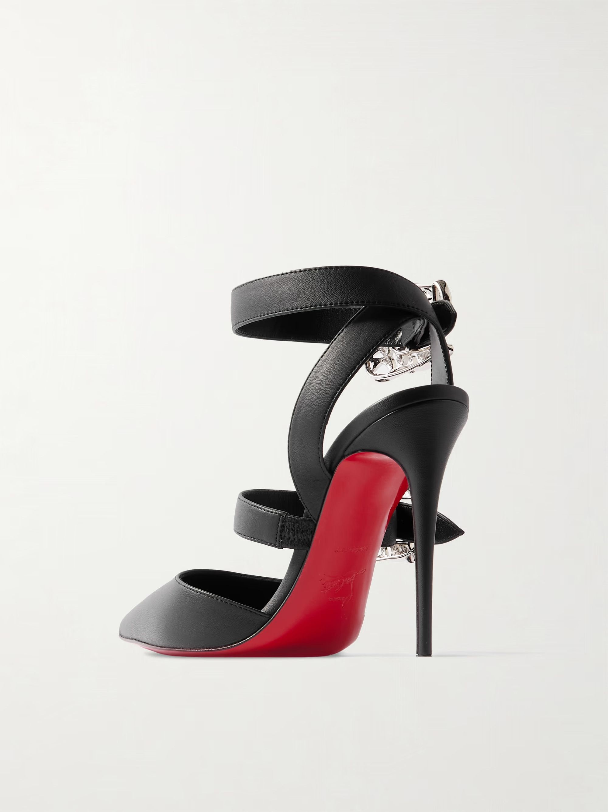 Christian Louboutin oc11z0625 Platforms in Black Size US 8.5 / IT 38.5 - 3 Thumbnail
