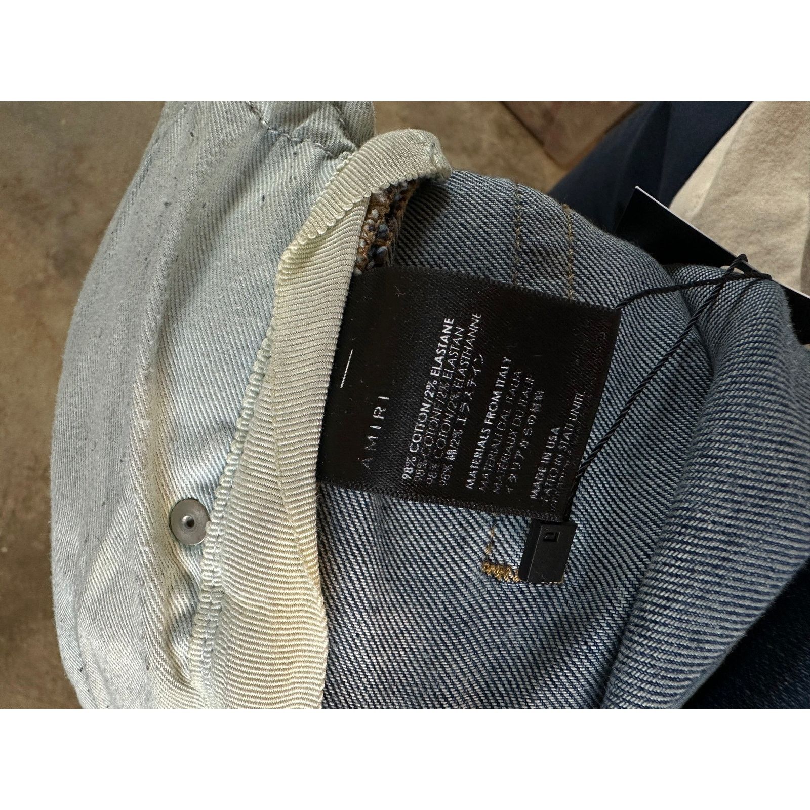 Amiri Amiri Ripped Thrasher Jeans Used 36 Size US 36 / EU 52 - 3 Thumbnail