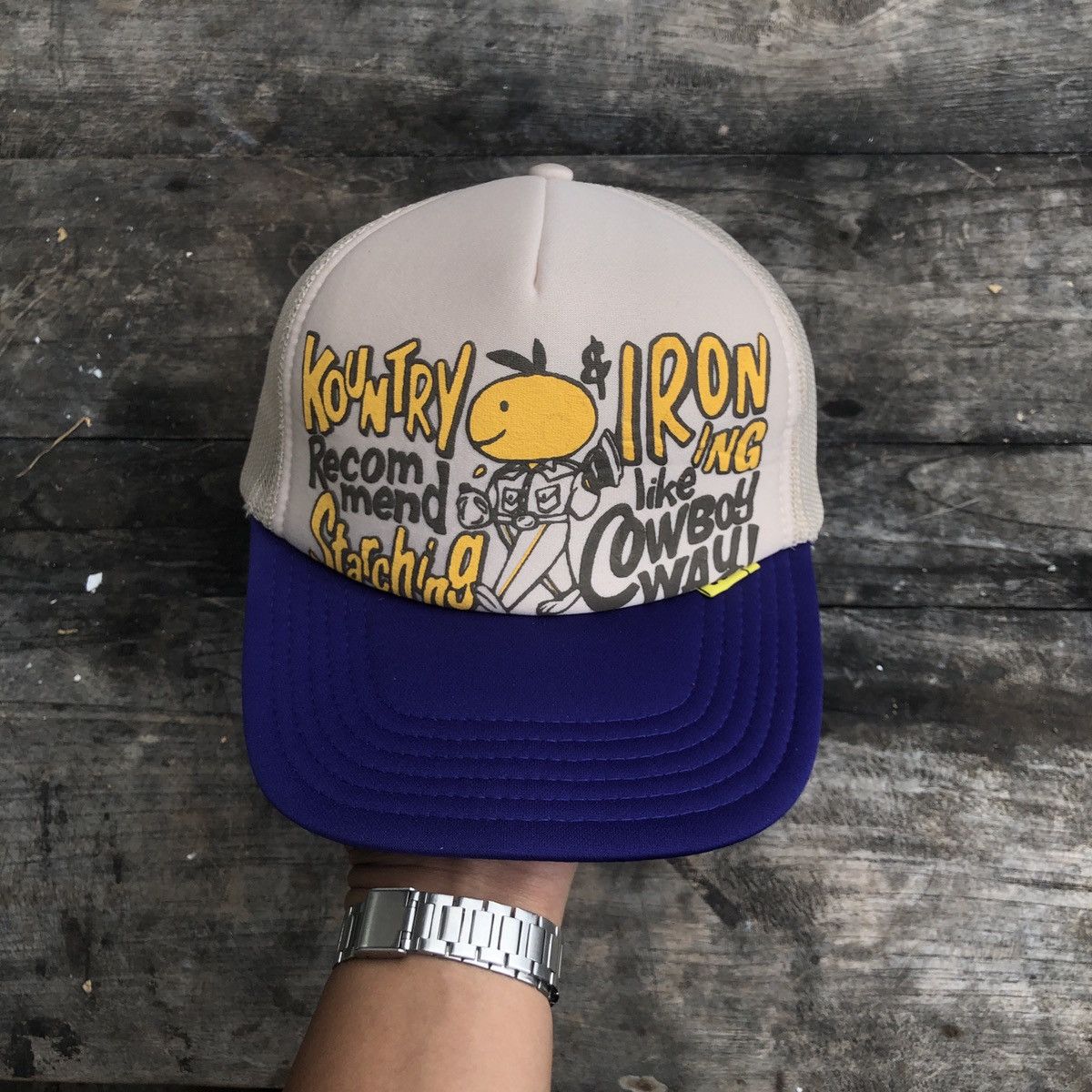 Kapital Kountry 🔥RARE🔥 Kapital Kountry Coneycowbowy Trucker Hat Size ONE SIZE - 2 Thumbnail