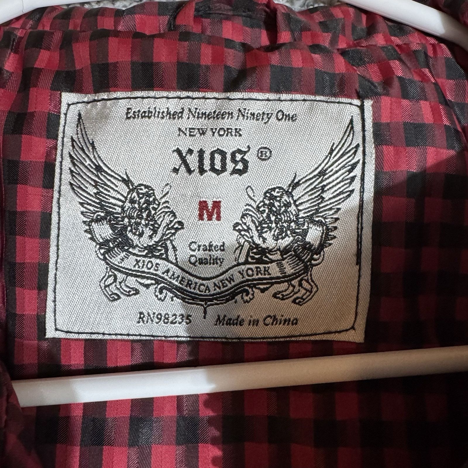 Other Xios Jacket Men M Grunge Streetwear Biker Punk Y2K Look Size M / US 6-8 / IT 42-44 - 6 Thumbnail