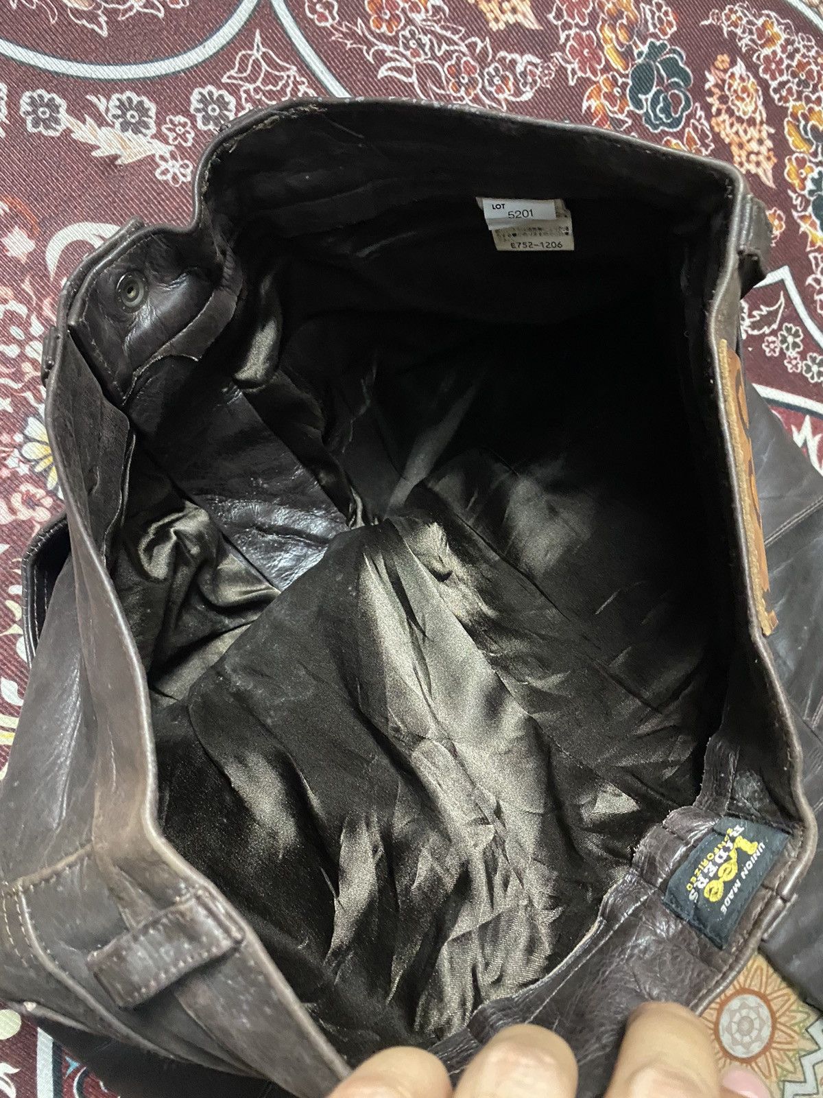 Lee Vintage Lee Patches Leather Pants Size US 32 / EU 48 - 12 Thumbnail