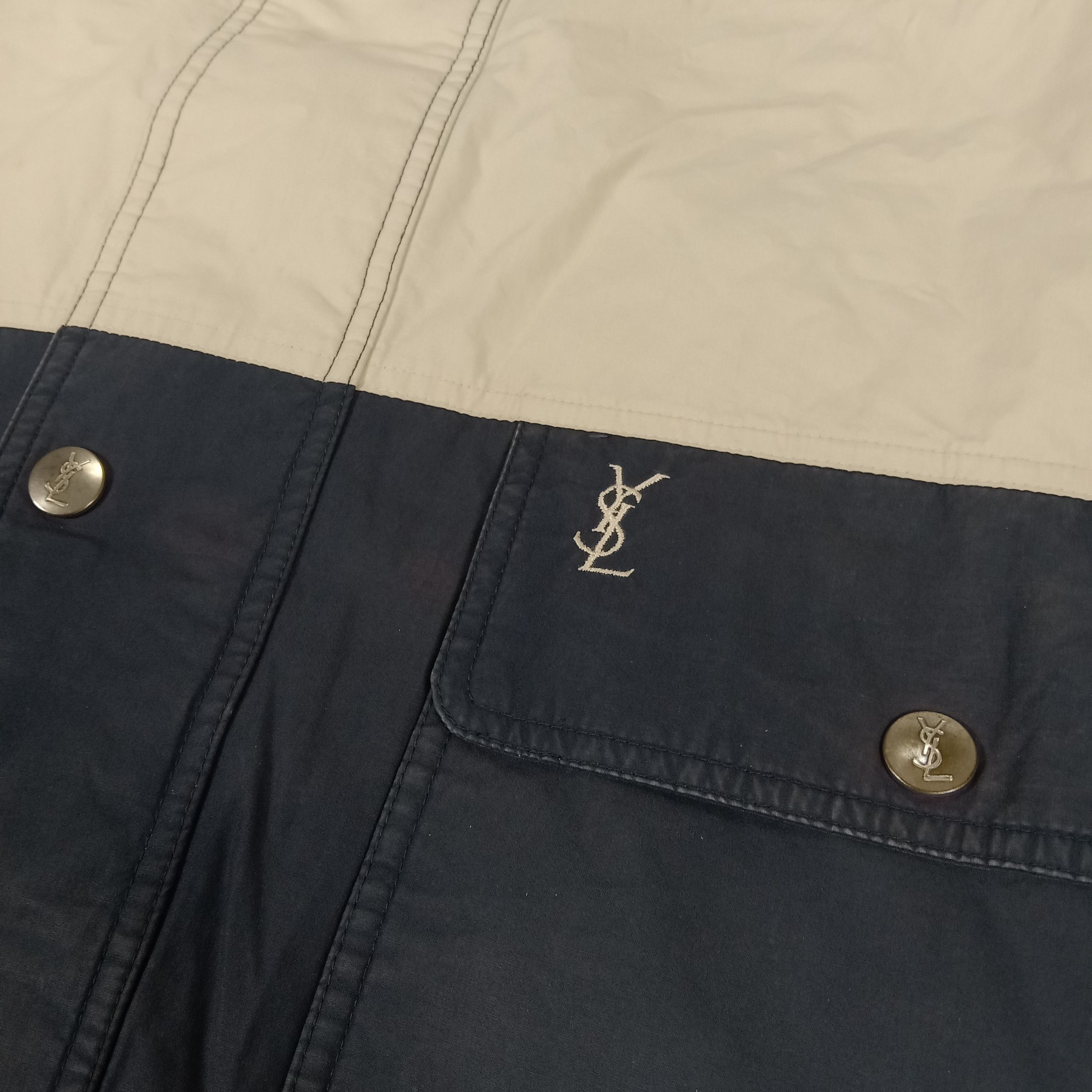 Vintage × Yves Saint Laurent Yves Saint Laurent Italian Brand Jacket Size US XL / EU 56 / 4 - 3 Thumbnail