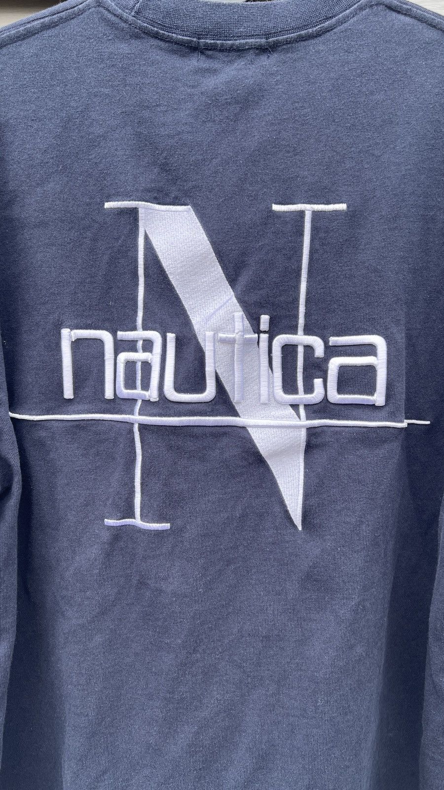 Nautica Nautica tee knit wording Size US L / EU 52-54 / 3 - 3 Thumbnail