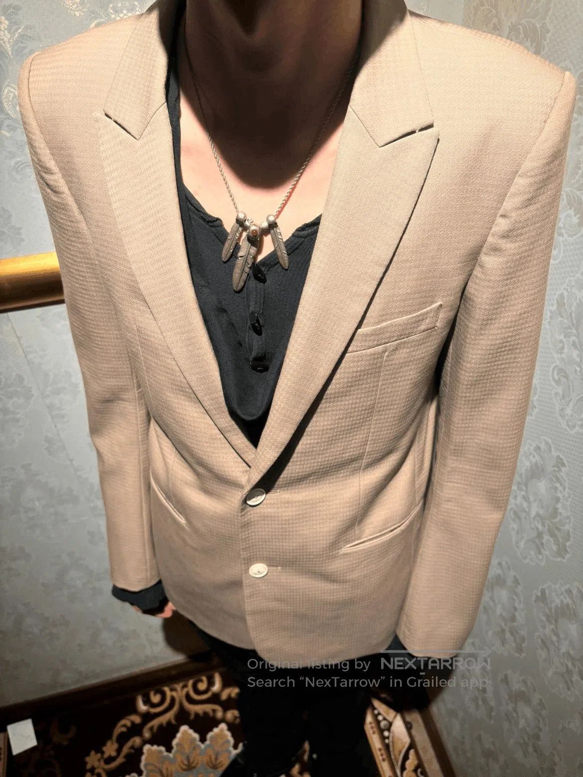 Number (N)ine Number Nine 07SS BOY Letters Inside Jacket. Size US L / EU 52-54 / 3 - 2 Thumbnail