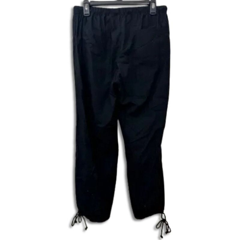 BP. BP Parachute Pants Drawstring Cotton Poplin Black S NWOT Size 30" / US 8 / IT 44 - 5 Thumbnail