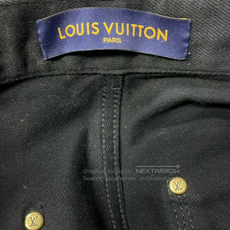 Louis Vuitton Louis Vuitton New Black Solid Loose Zip Straight-Leg Jeans Size US 34 / EU 50 - 2 Thumbnail