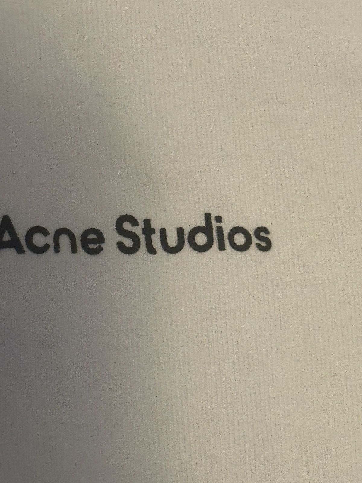 Acne Studios Acne Studios Oversized logo T Size US XS / EU 42 / 0 - 4 Thumbnail