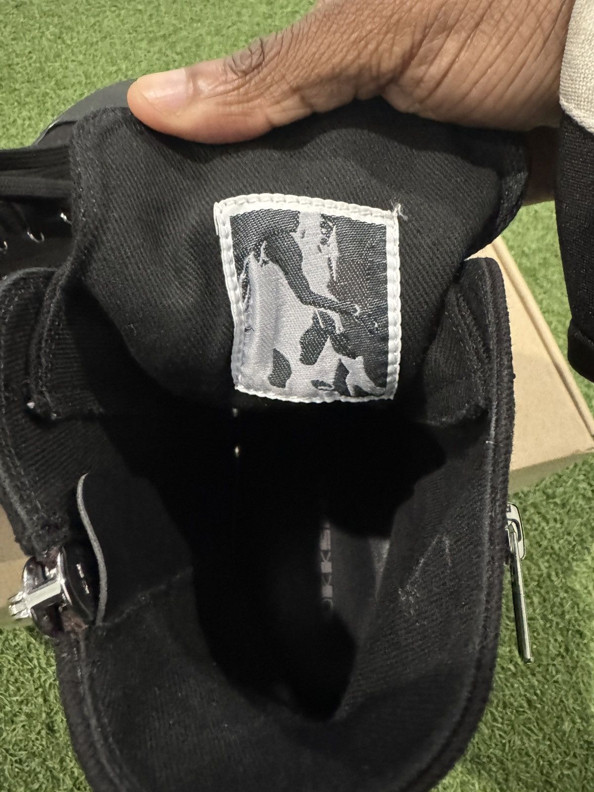 Rick Owens Rick Owens DRKSHDW Cargo High Triple Black Size US 11 / EU 44 - 6 Thumbnail