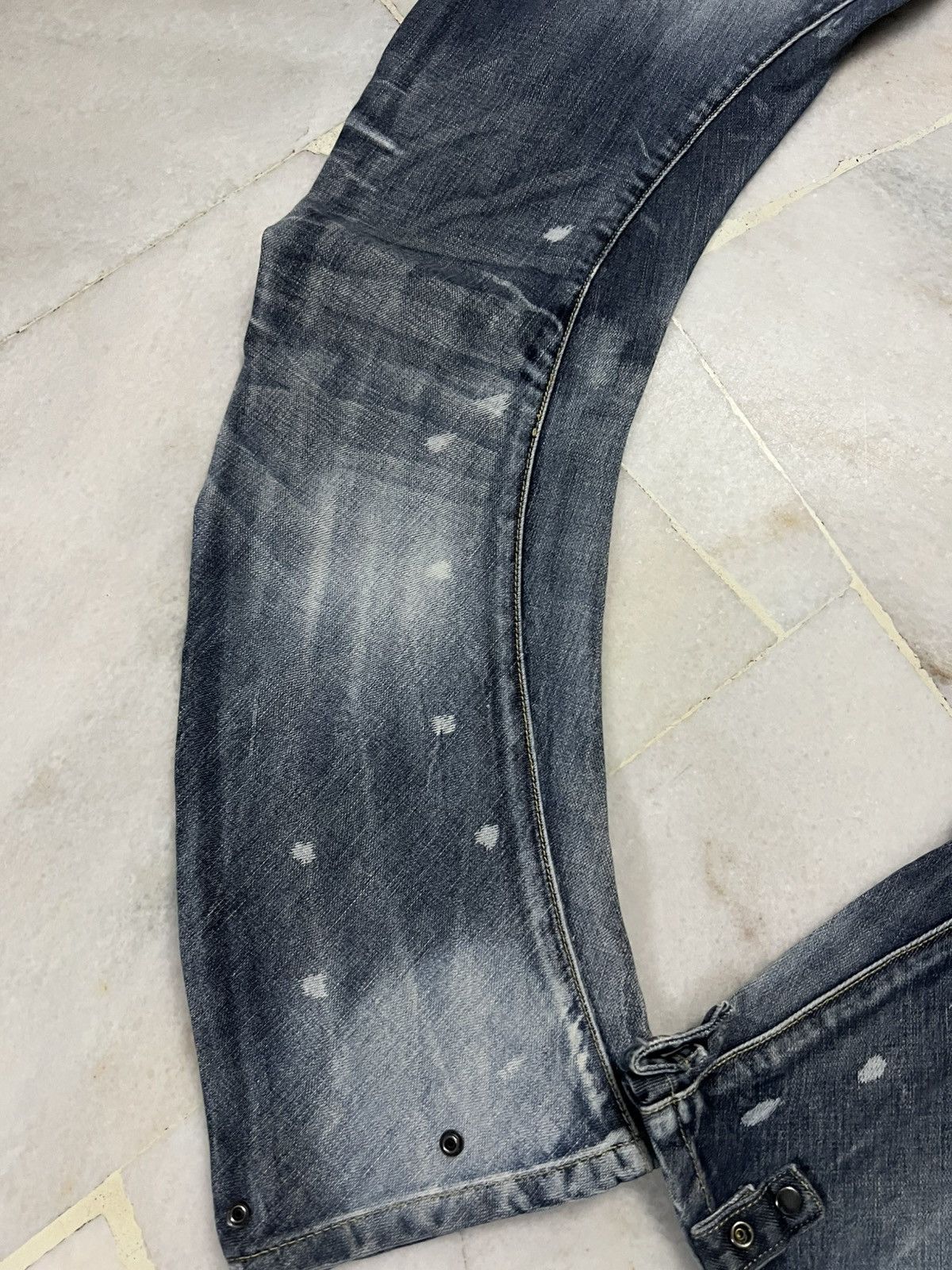 PPFM 💥PPFM CURVED JEANS Size US 31 - 14 Thumbnail